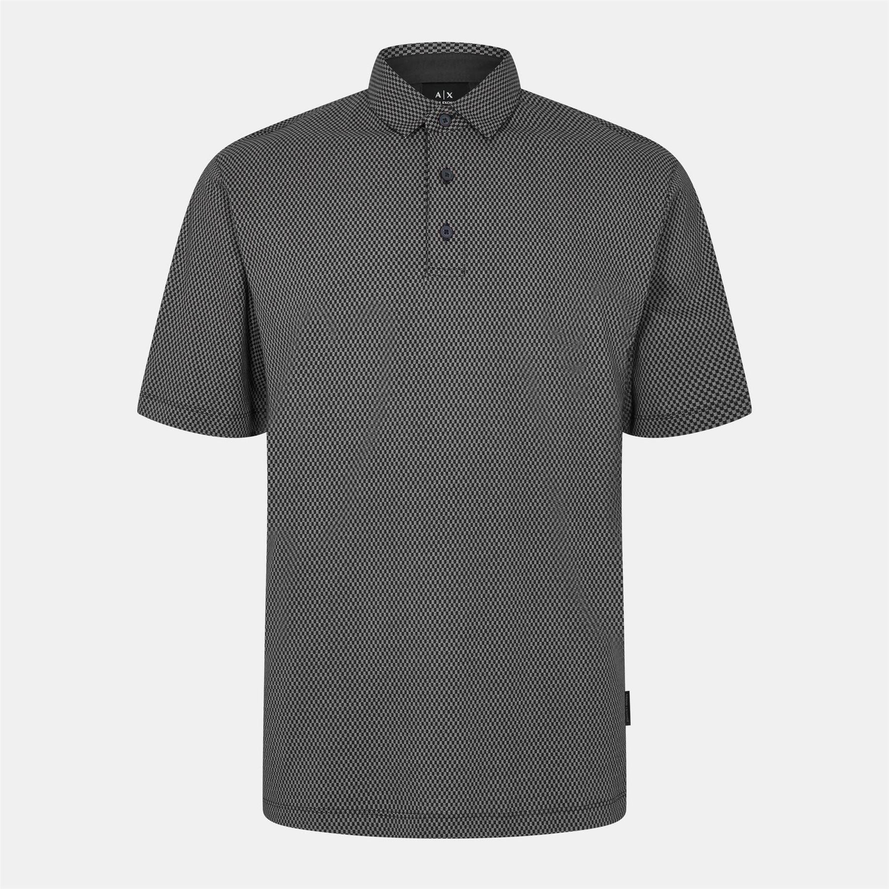 Armani Exchange Short Sleeve Polo Shirt
