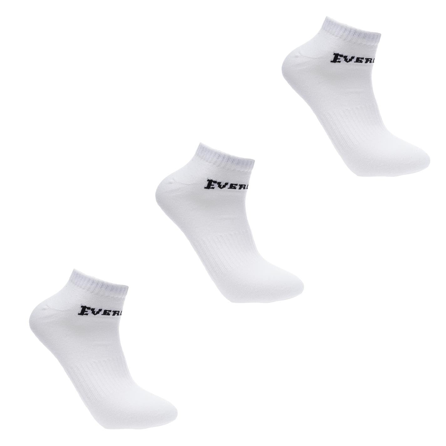 Everlast Mens 3 Pack Trainer Socks