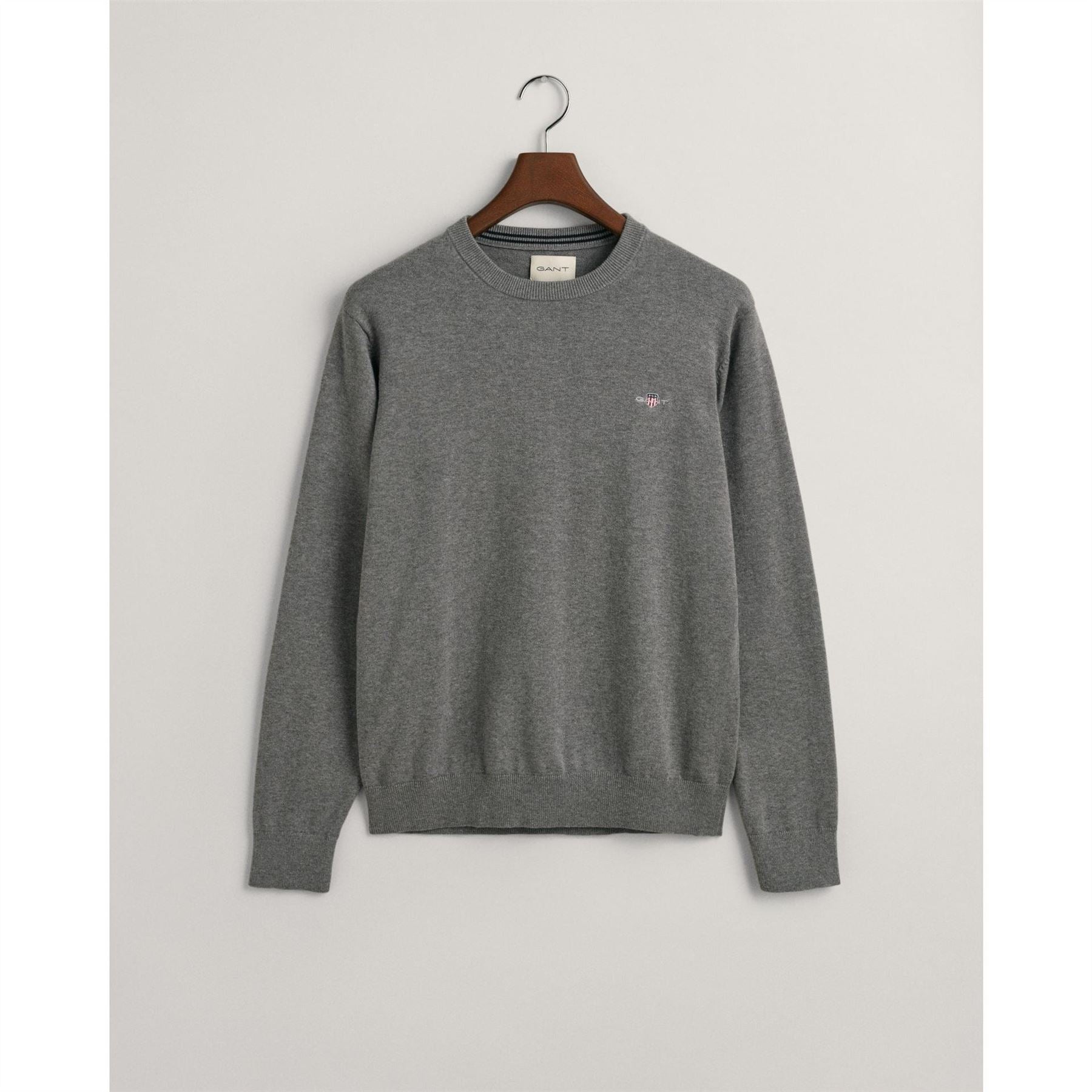 Gant Cotton Crew Neck Sweater