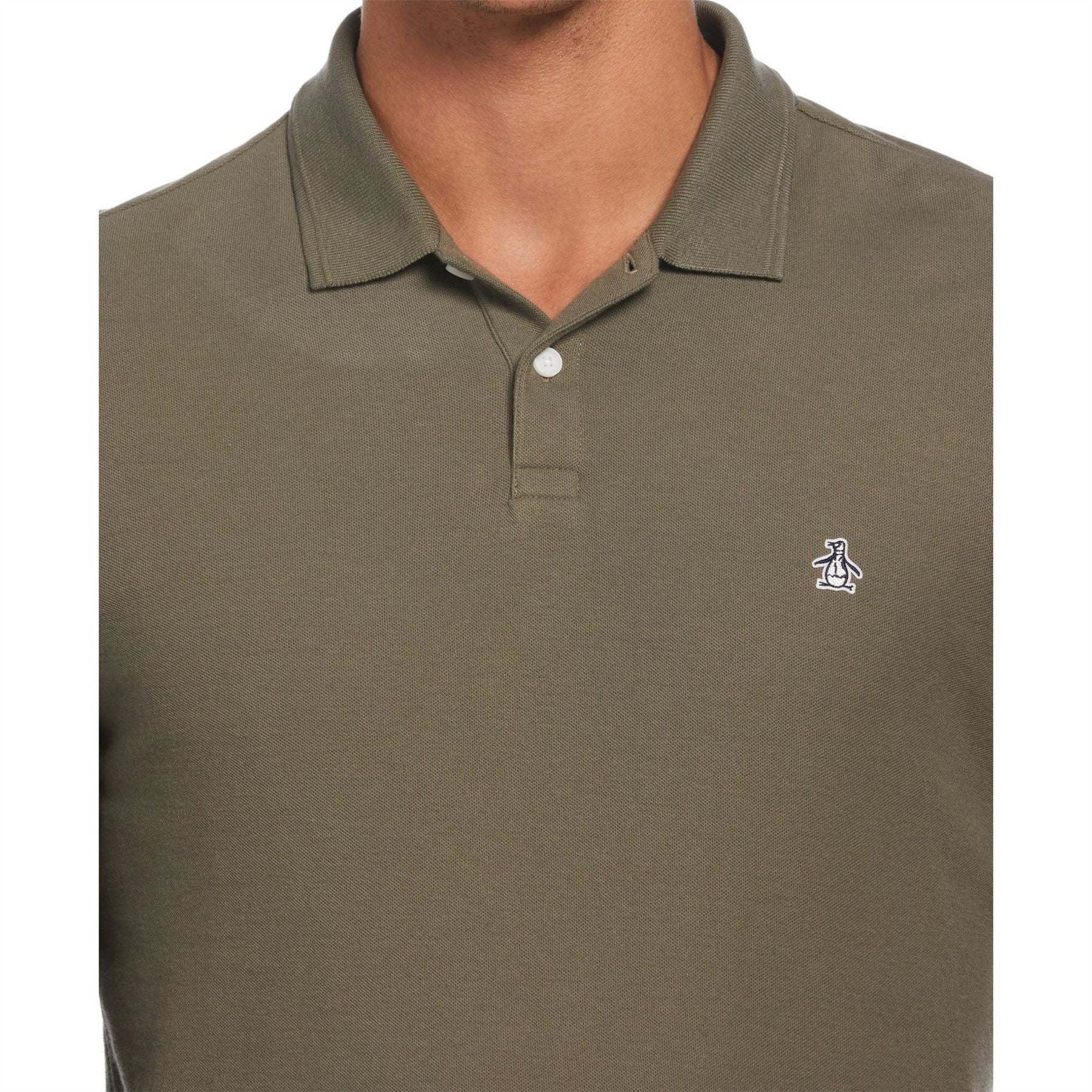 Original Penguin Long Sleeve Regular Fit Polo Shirt