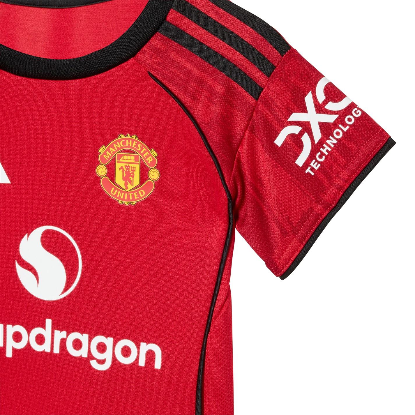 adidas Manchester United Home 2025 2026 Minikit Babies