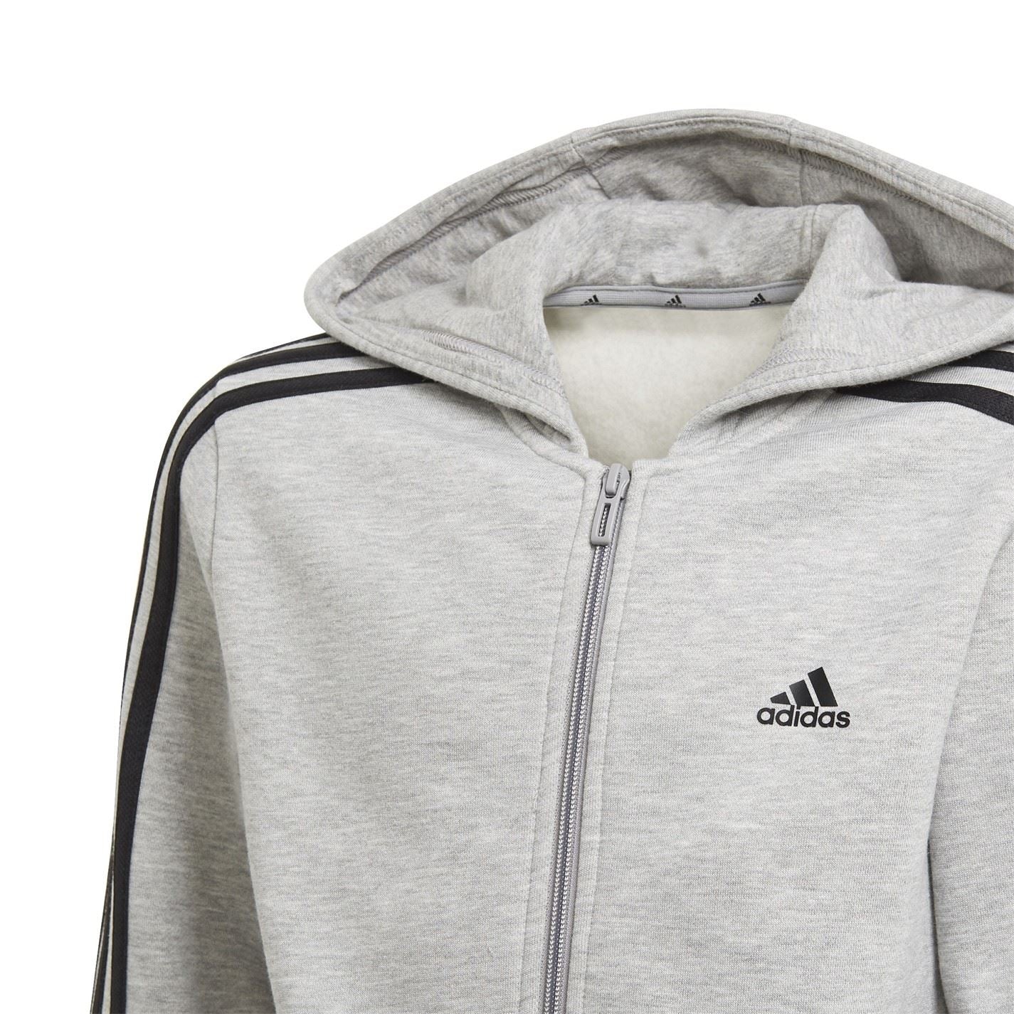 adidas Essentials 3 Stripes Hoodie Kids