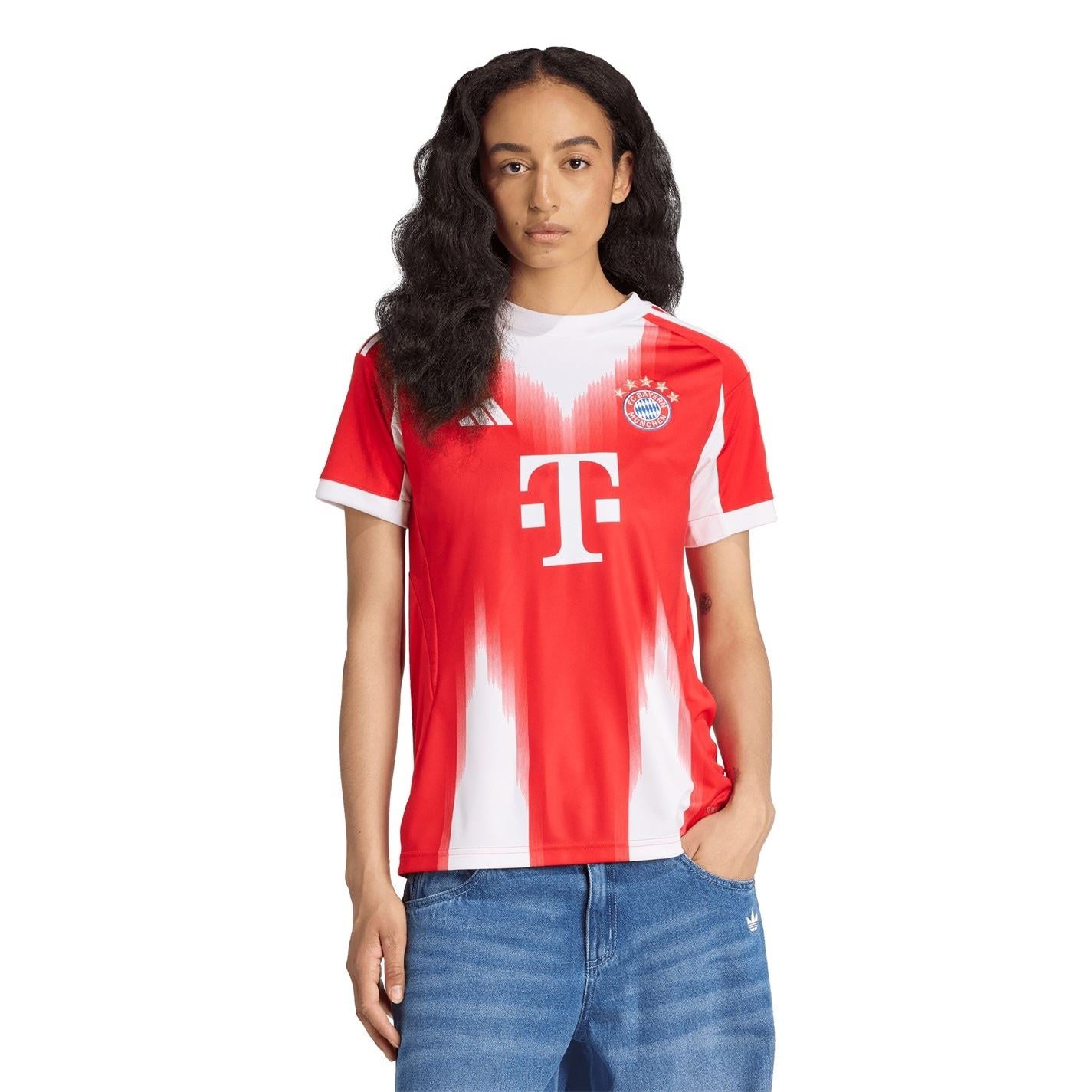 adidas Womens Bayern Munich Home Shirt 2025 2026