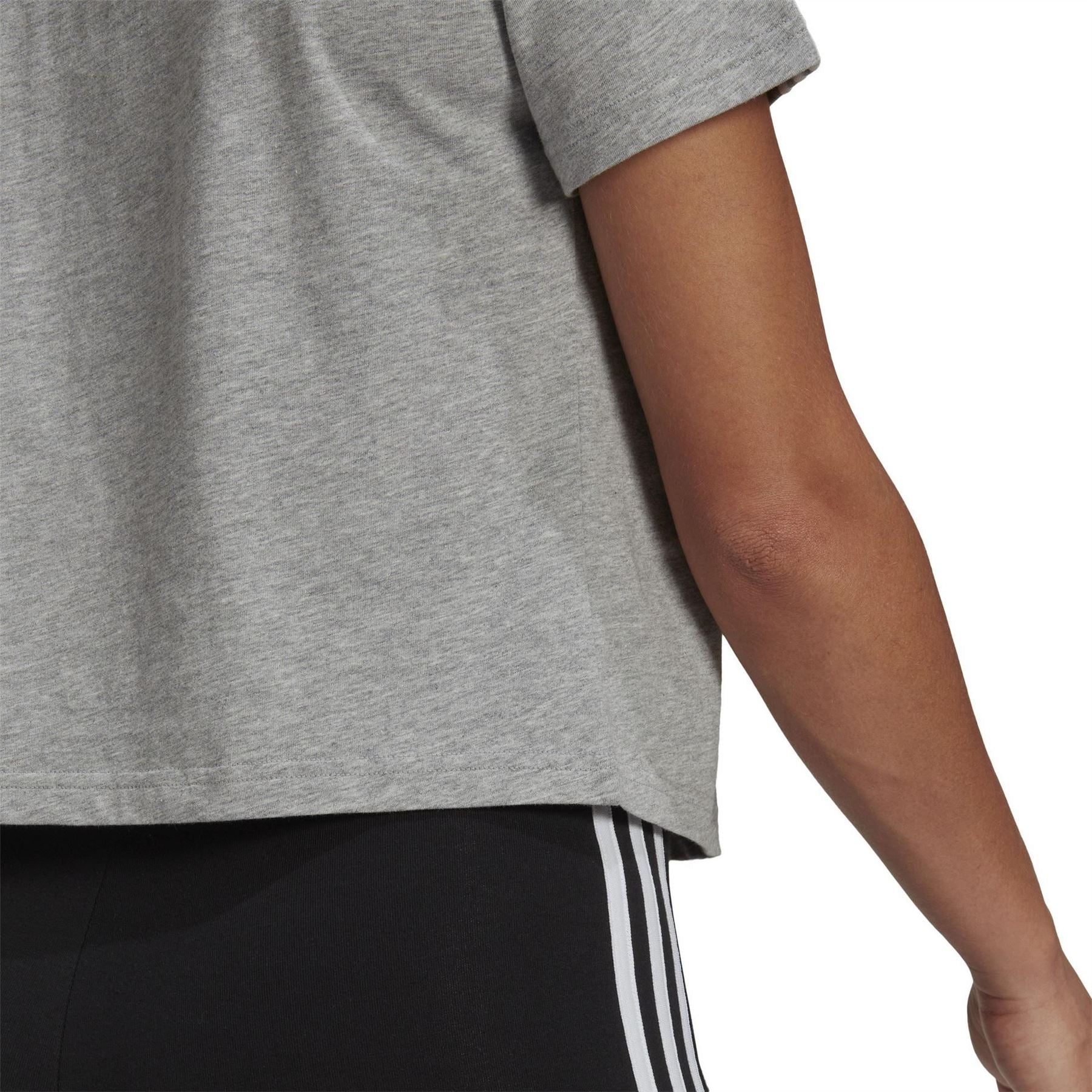 adidas Womens 3s Crop T-Shirt