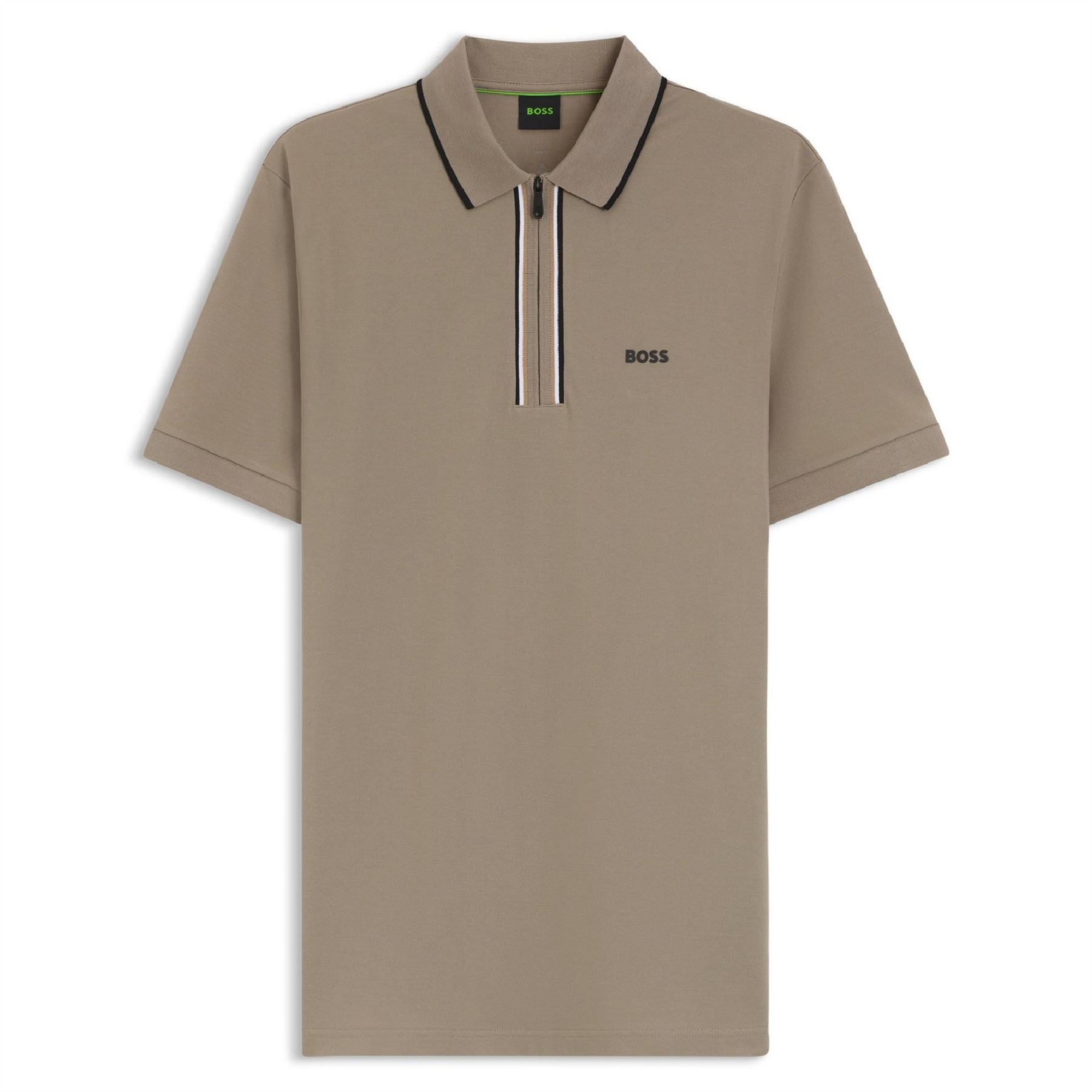 Boss BOSS GREEN Short Sleeve Zip Polo Shirt (Philix)