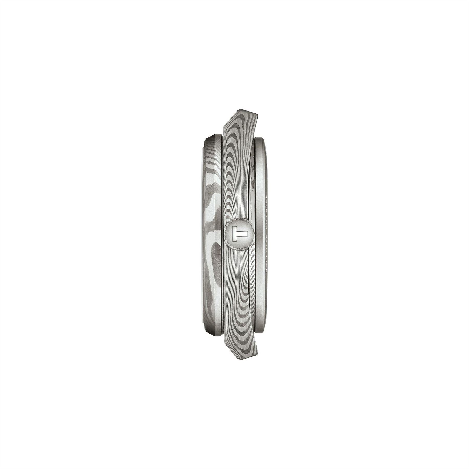 Tissot Prx Damascas Damascus Steel Automatic Analogue Watch