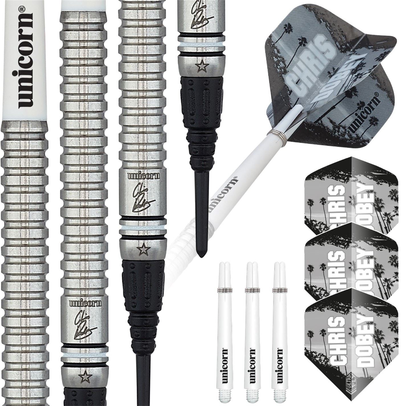 Unicorn Darts Dobey Maestro Lettering Dart