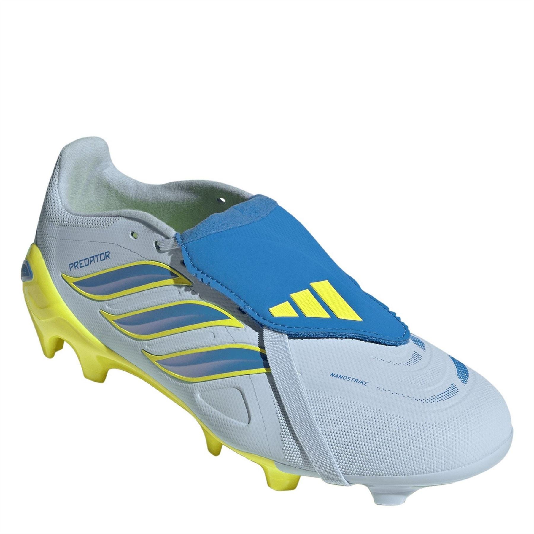 adidas Mens Predator Fold Over Tongue Academy Firm Ground Football Boots