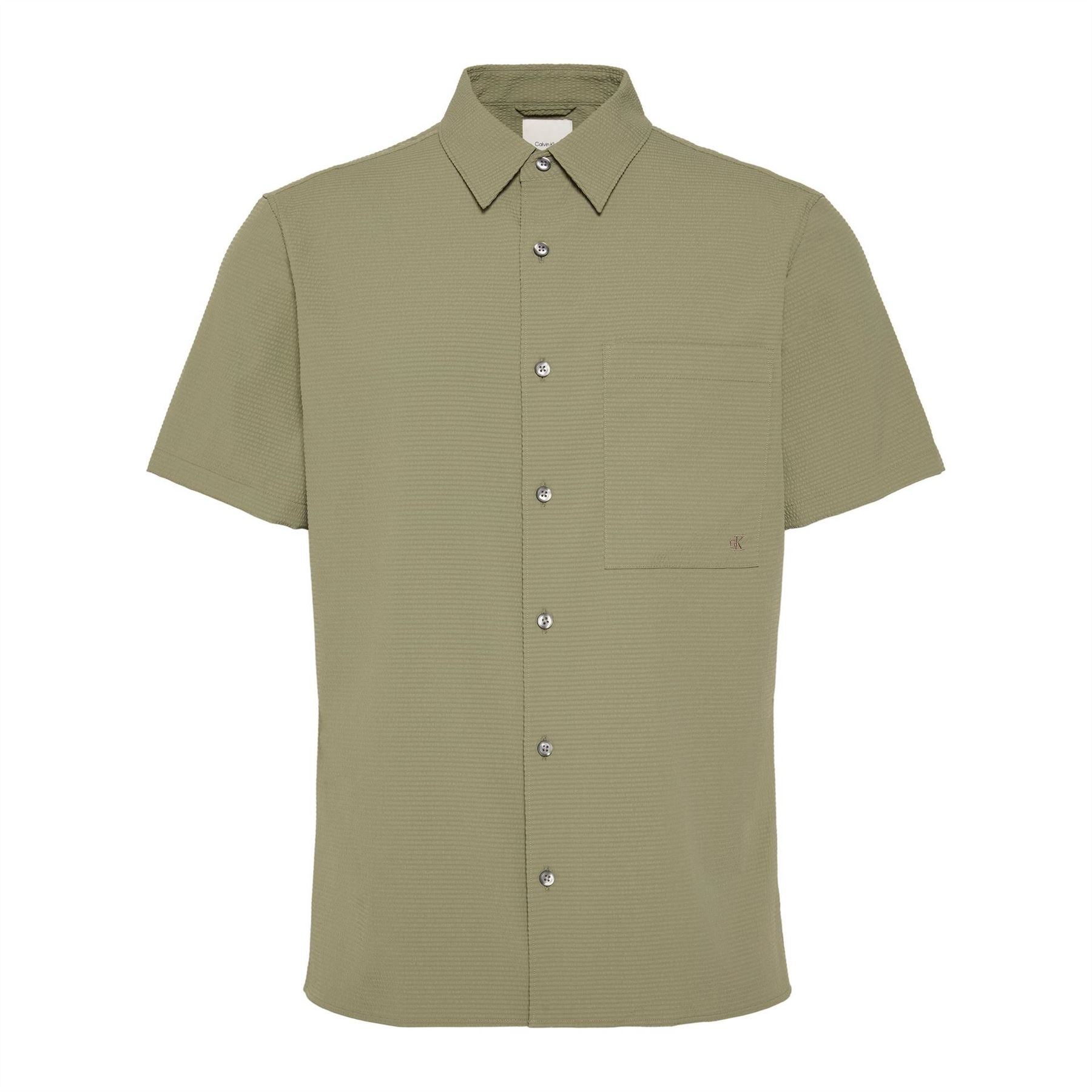 Calvin Klein Short Sleeve Plain Shirt