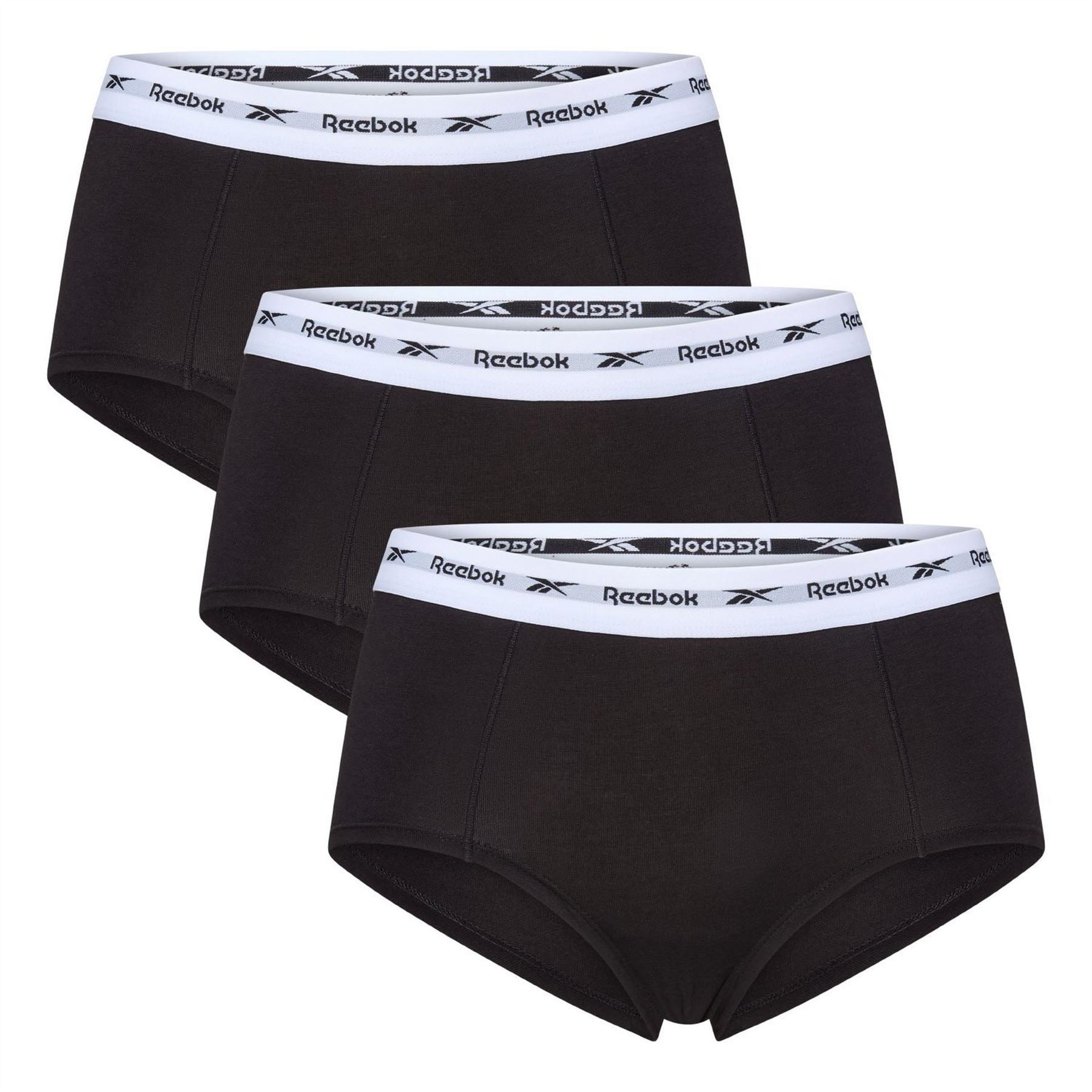 Reebok Womens 3 Pack Boyshort Carla