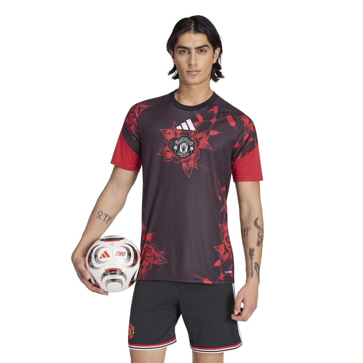 adidas Mens United Pre Match Shirt 2026 27
