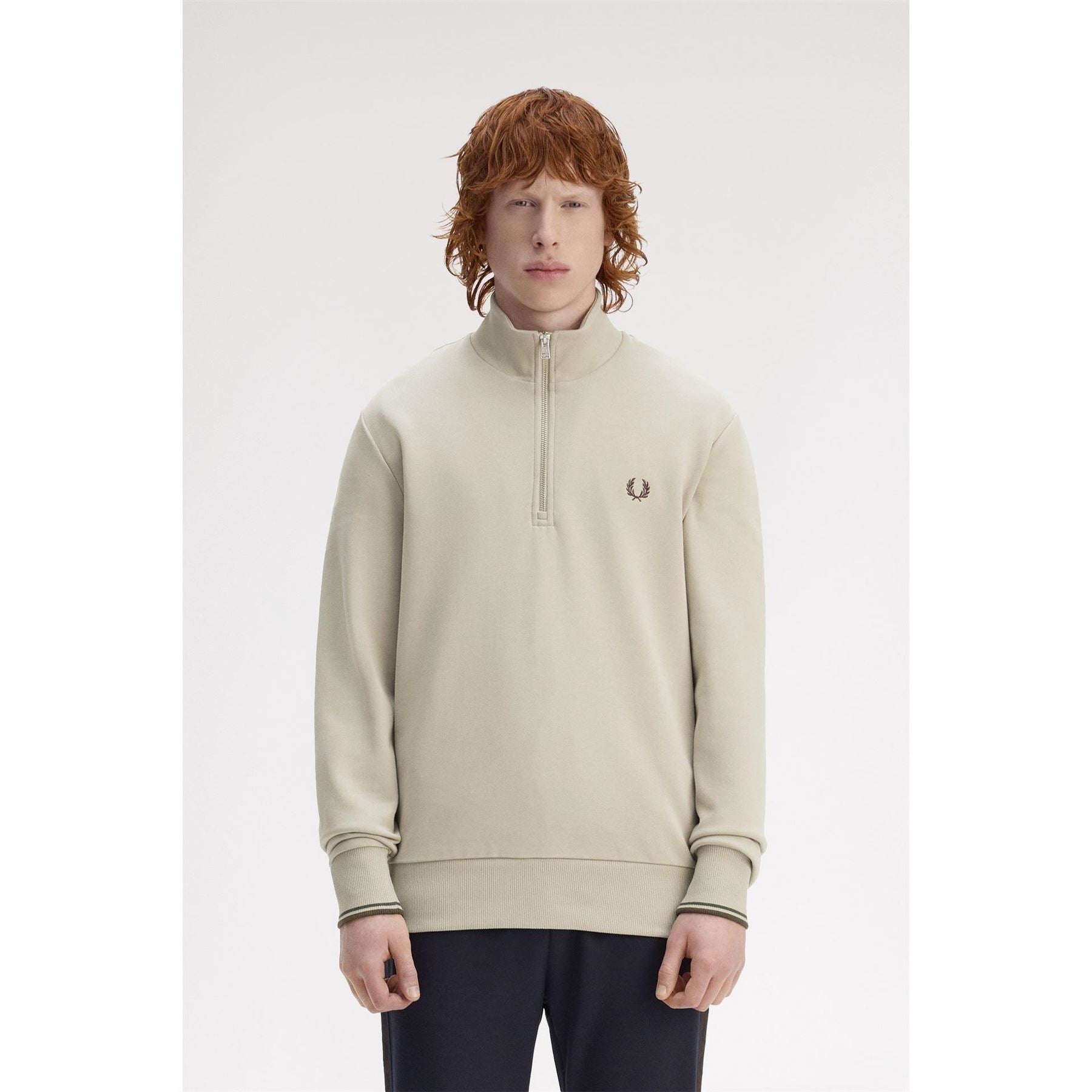 Fred Perry Half Zip Top