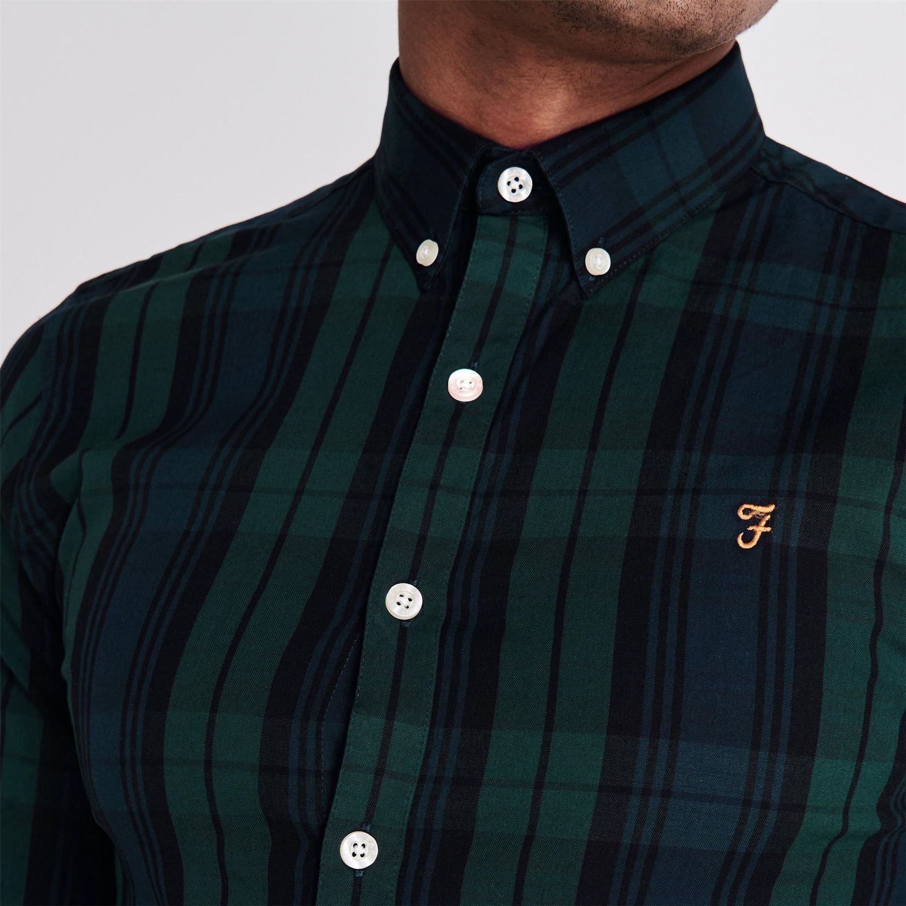 Farah Checked Shirt