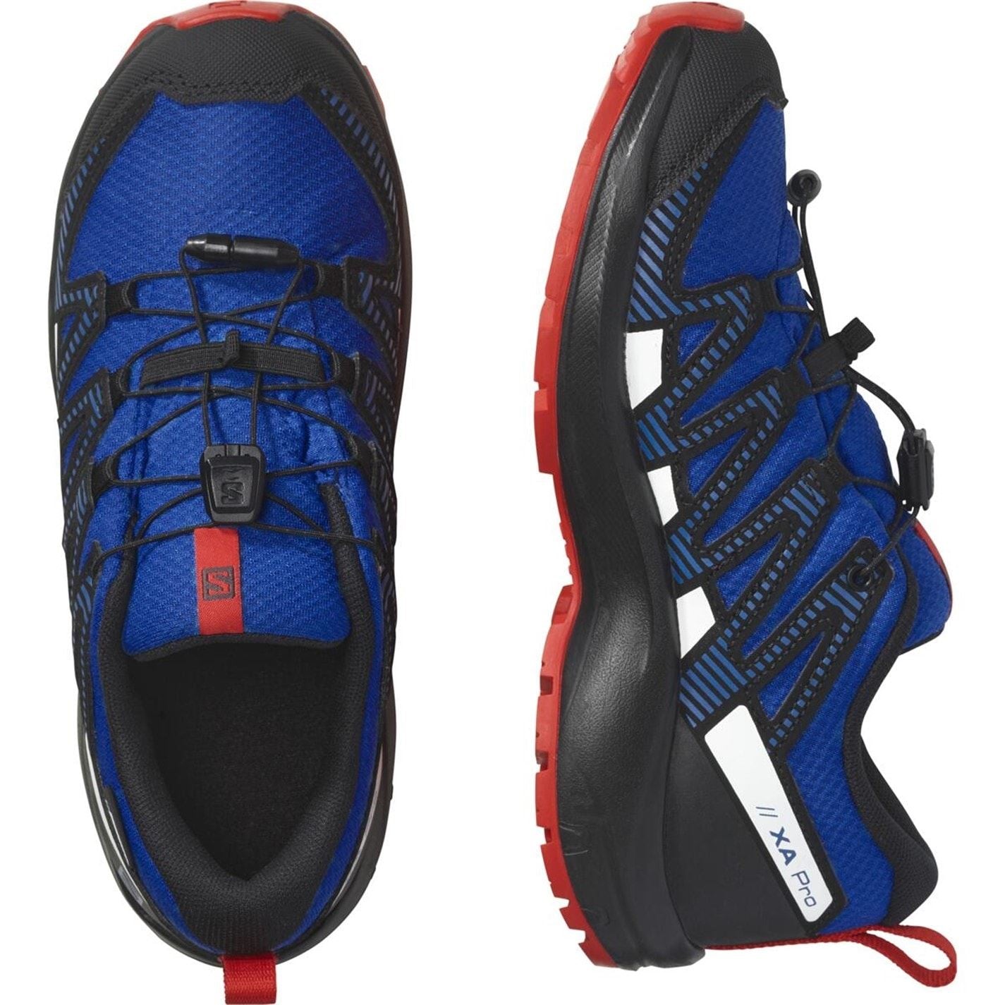 Salomon Xa Pro V8 Waterproof Trail Running Shoe Juniors