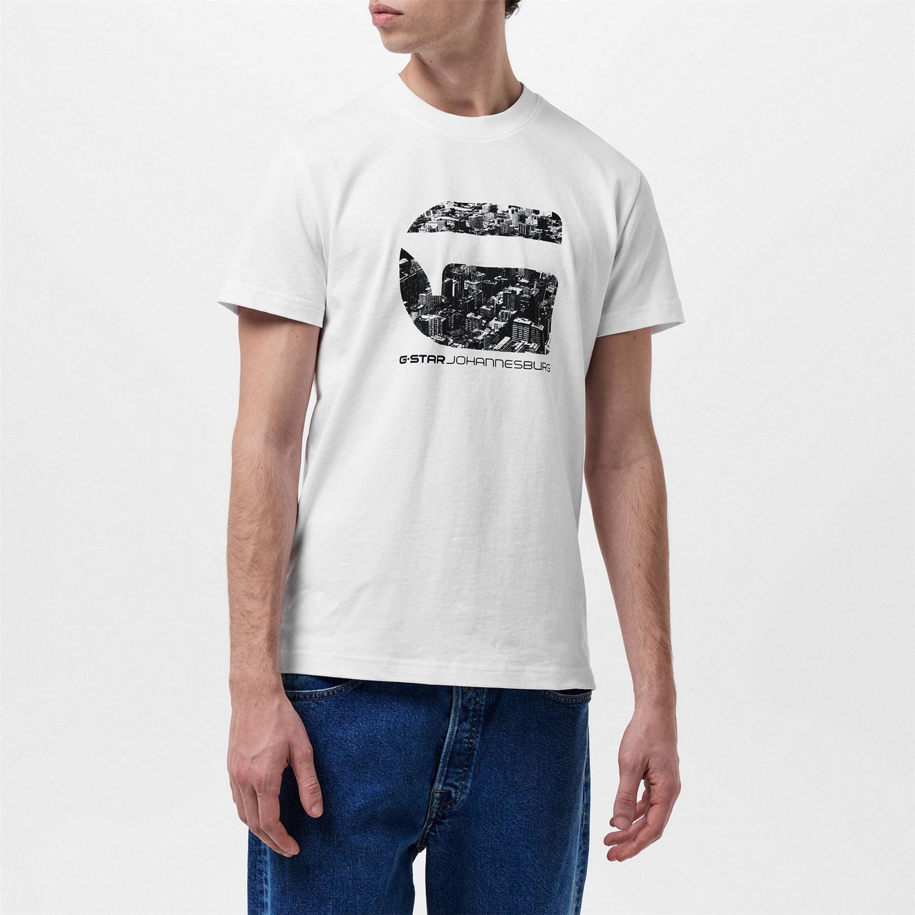 G Star Joburg Lettering Regular Fit T-Shirt