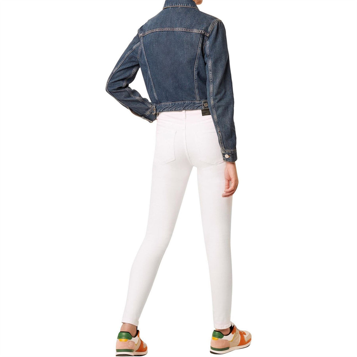French Connection Micro Western Denim Jacket