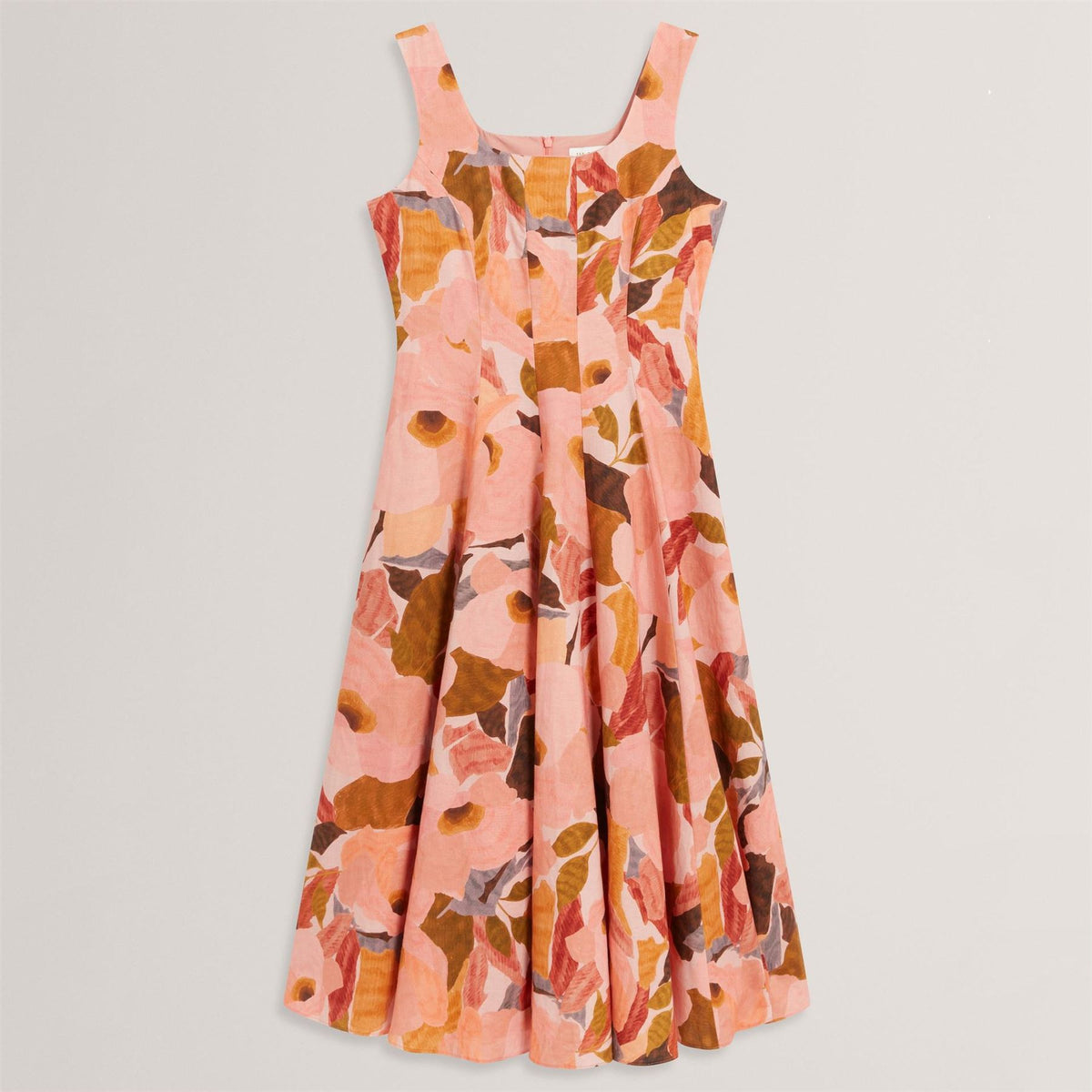Ted Baker Print Midi Boho Dress