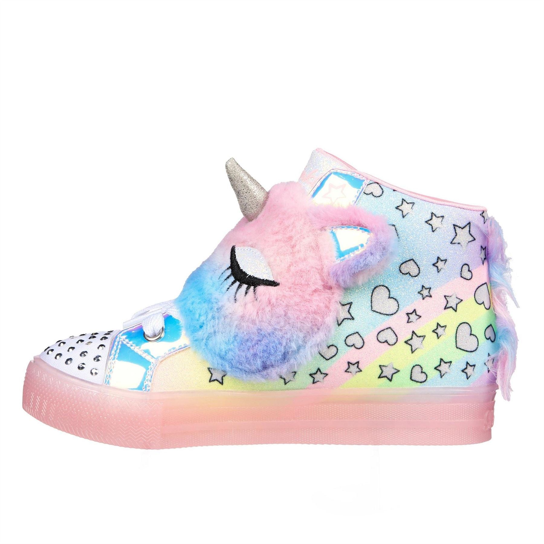 Skechers Shuffle High Top Trainers