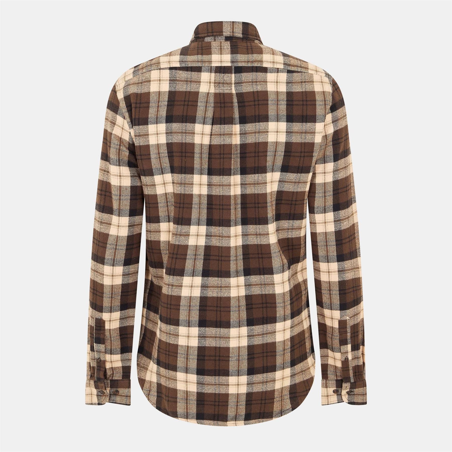 Timberland Collared Neck Button Down Long Sleeve Shirt