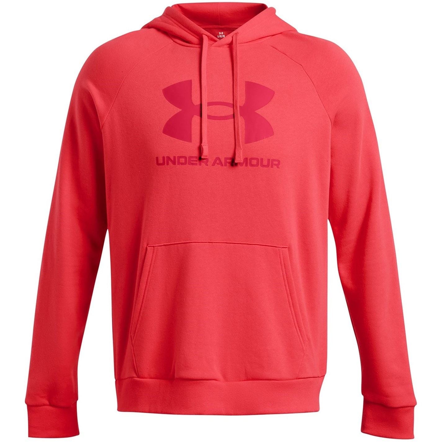 Under Armour Mens Armour Ua Rival Fleece Logo Hoody Hoody