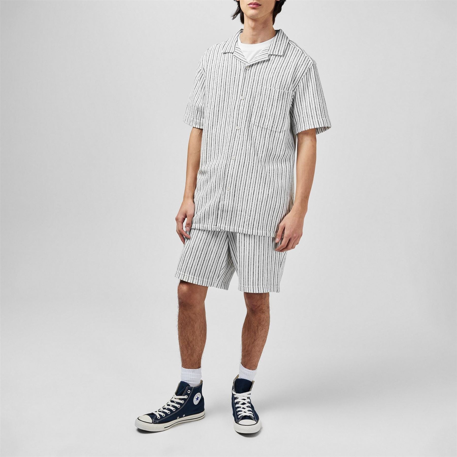 Fabric Stripe Shirt