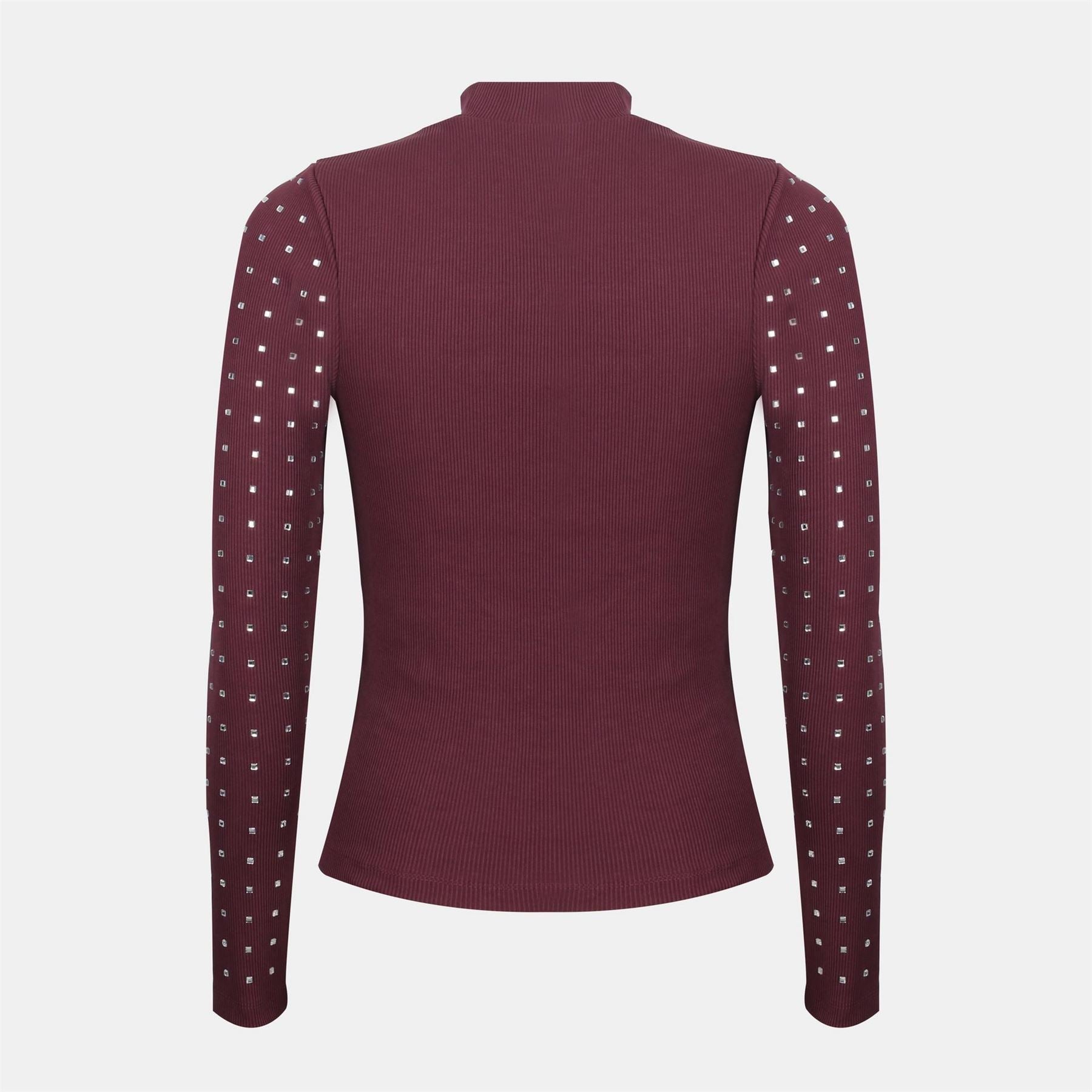 Biba Ribbed Long Sleeve Top