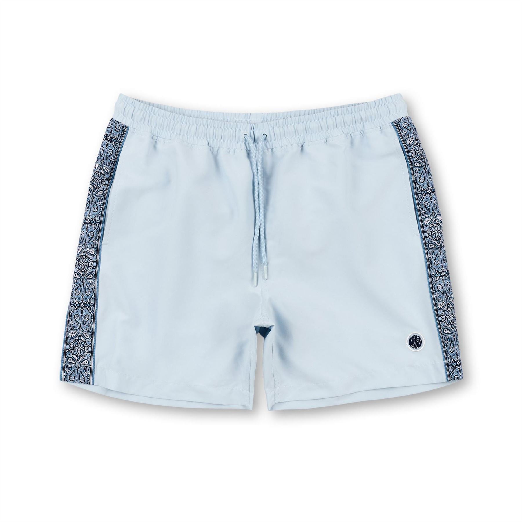 Pretty Green Eclipse Paisley Patterned Swim Shorts
