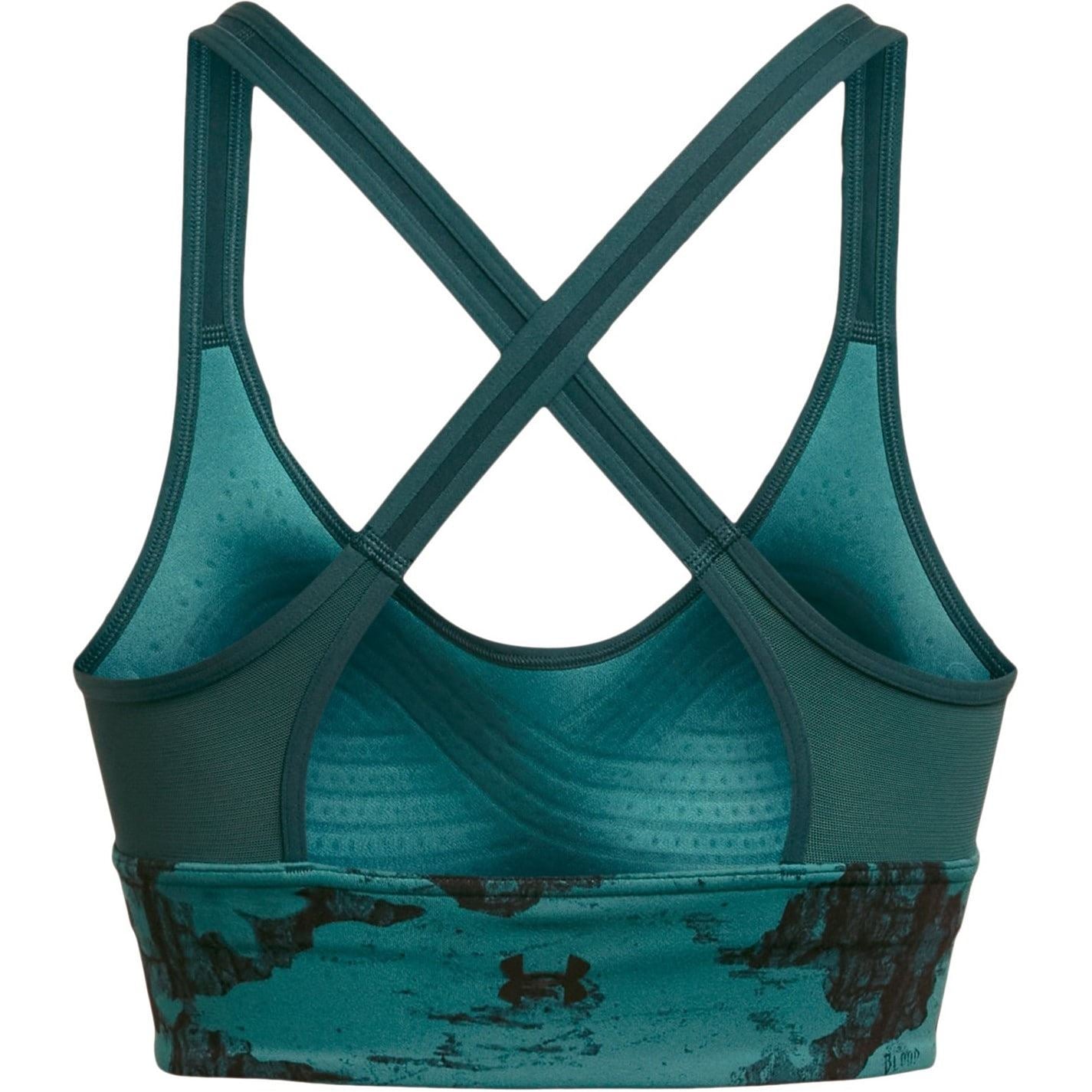 Under Armour Womens Armour Pjt Rck Lg Ll Infty Pt Bra Medium Impact Sports