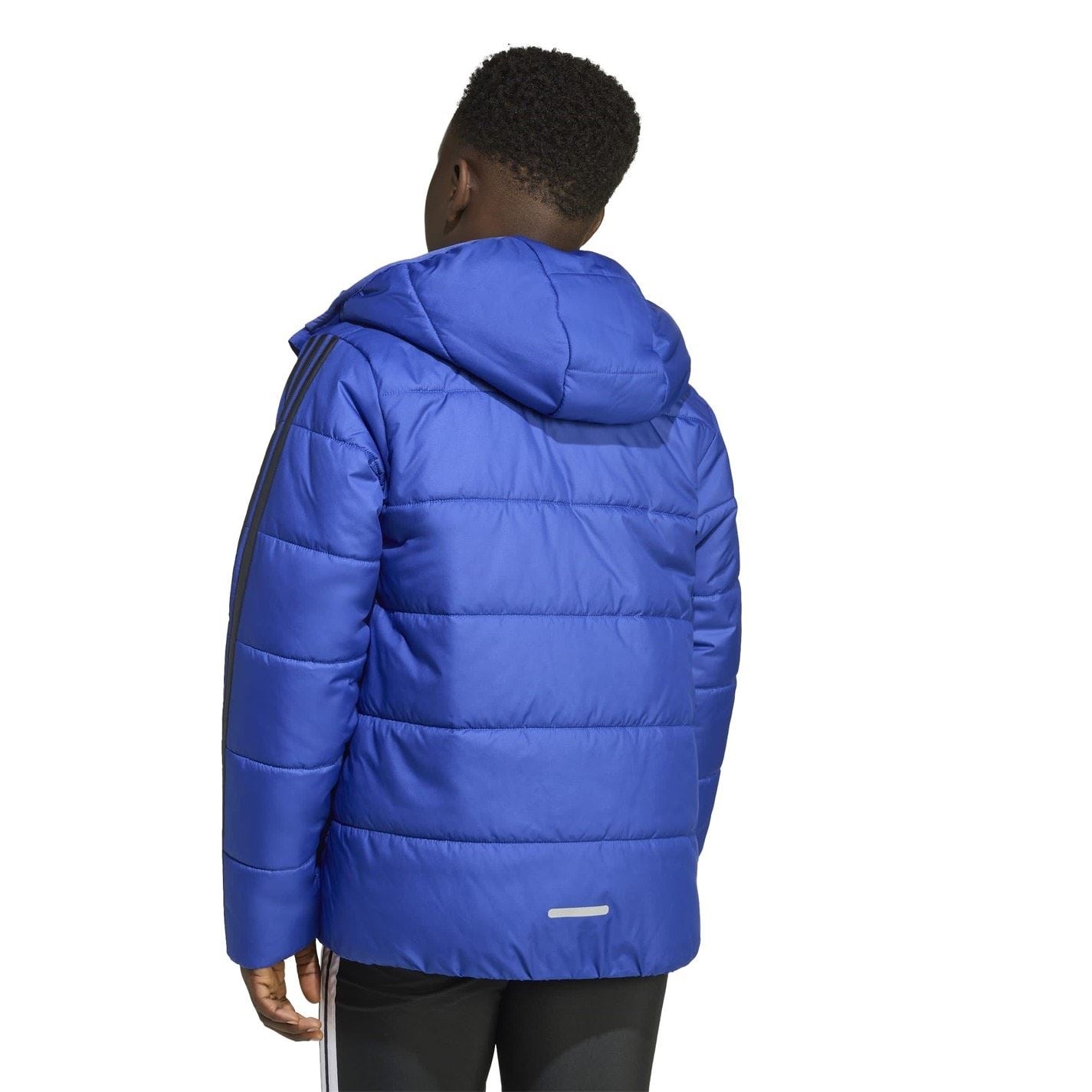 adidas Kids Essentials 3S Hooded Long Sleeve Puffer Jacket