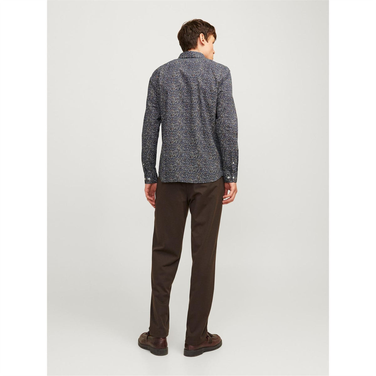 Jack and Jones All Over Print Slim Fit Dress Shirt