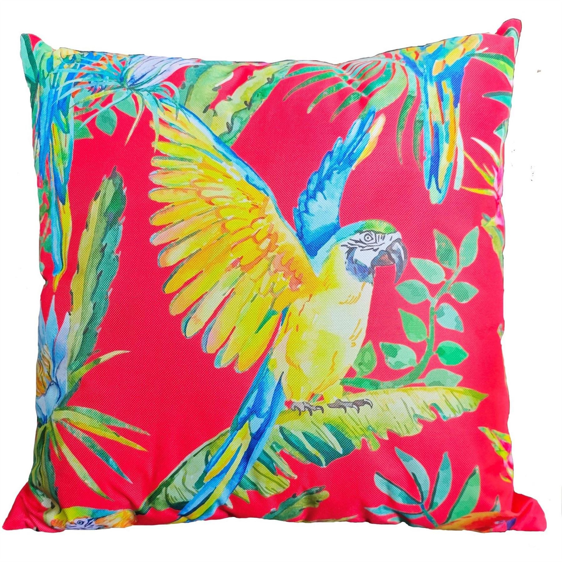 Linea Tropical Parrot 45 X 45cm Outdoor Cushion
