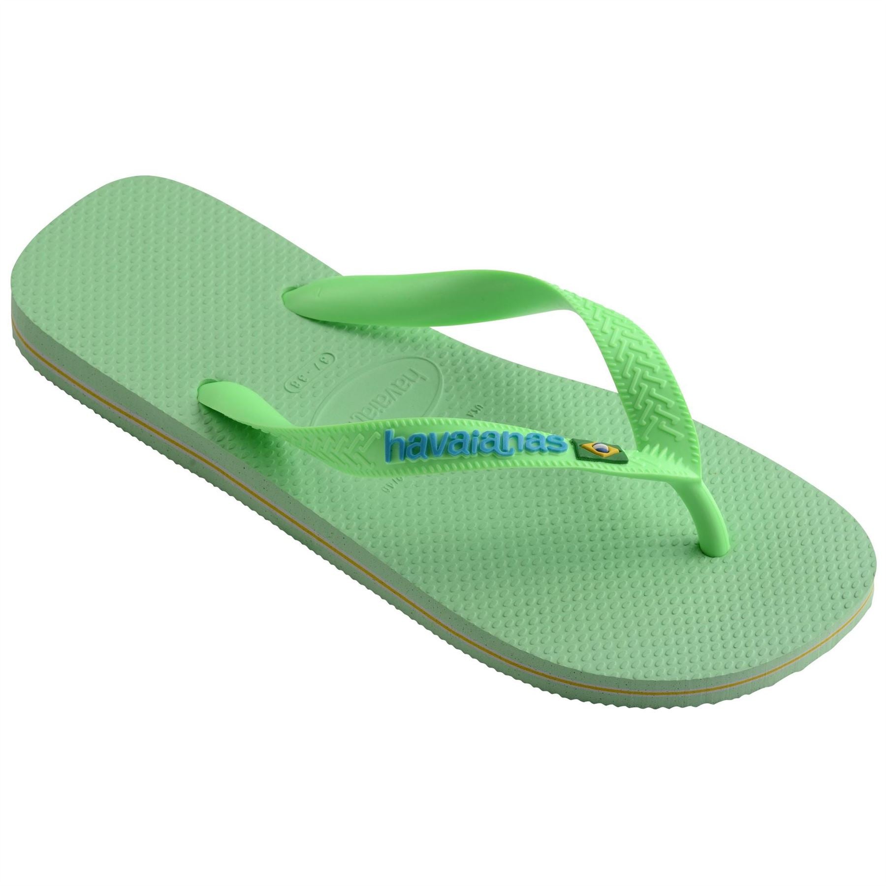 Havaianas Womens Hav. Brasil Logo Ruby Red Ruby Red Flip Flops