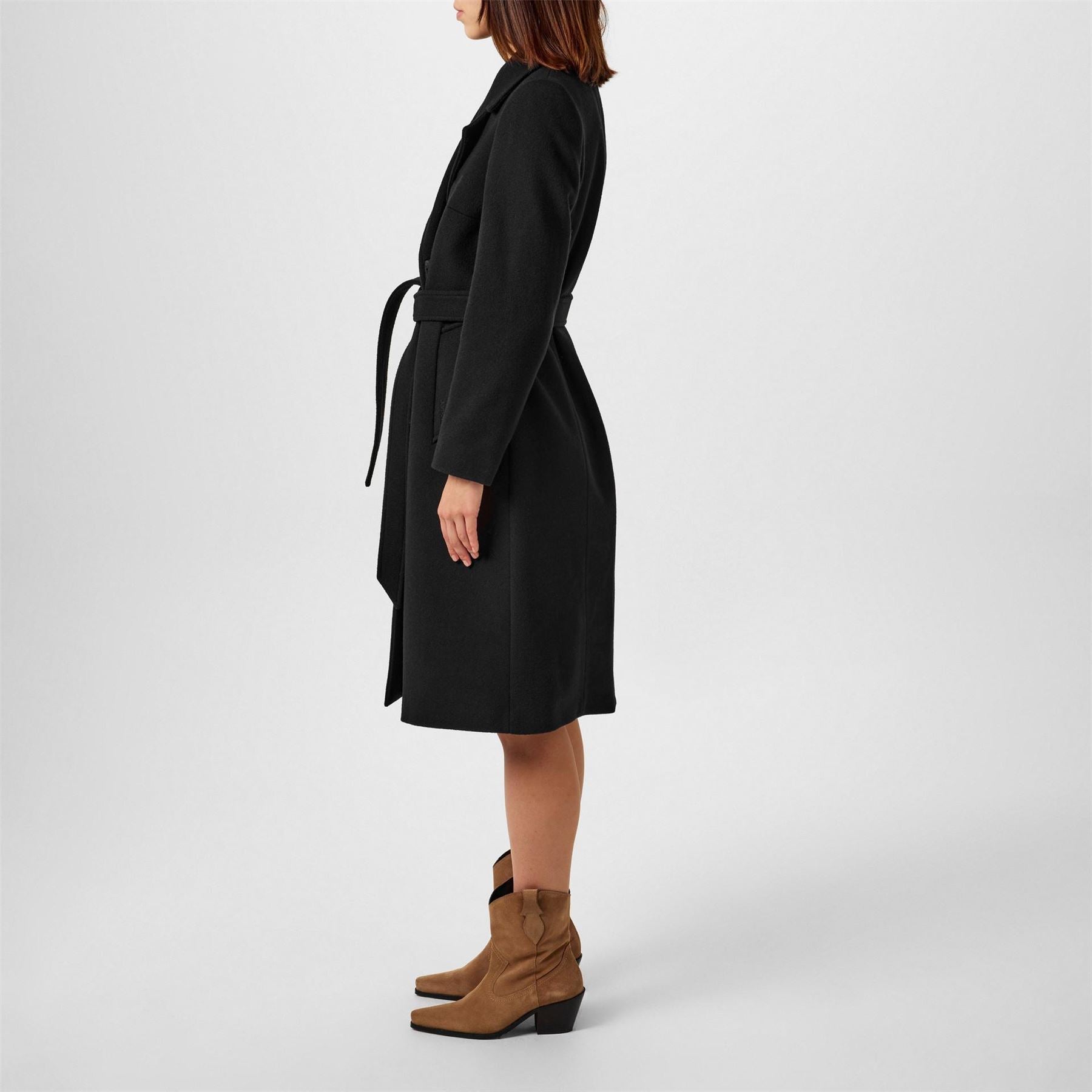 Barbour Wool Trench Coat