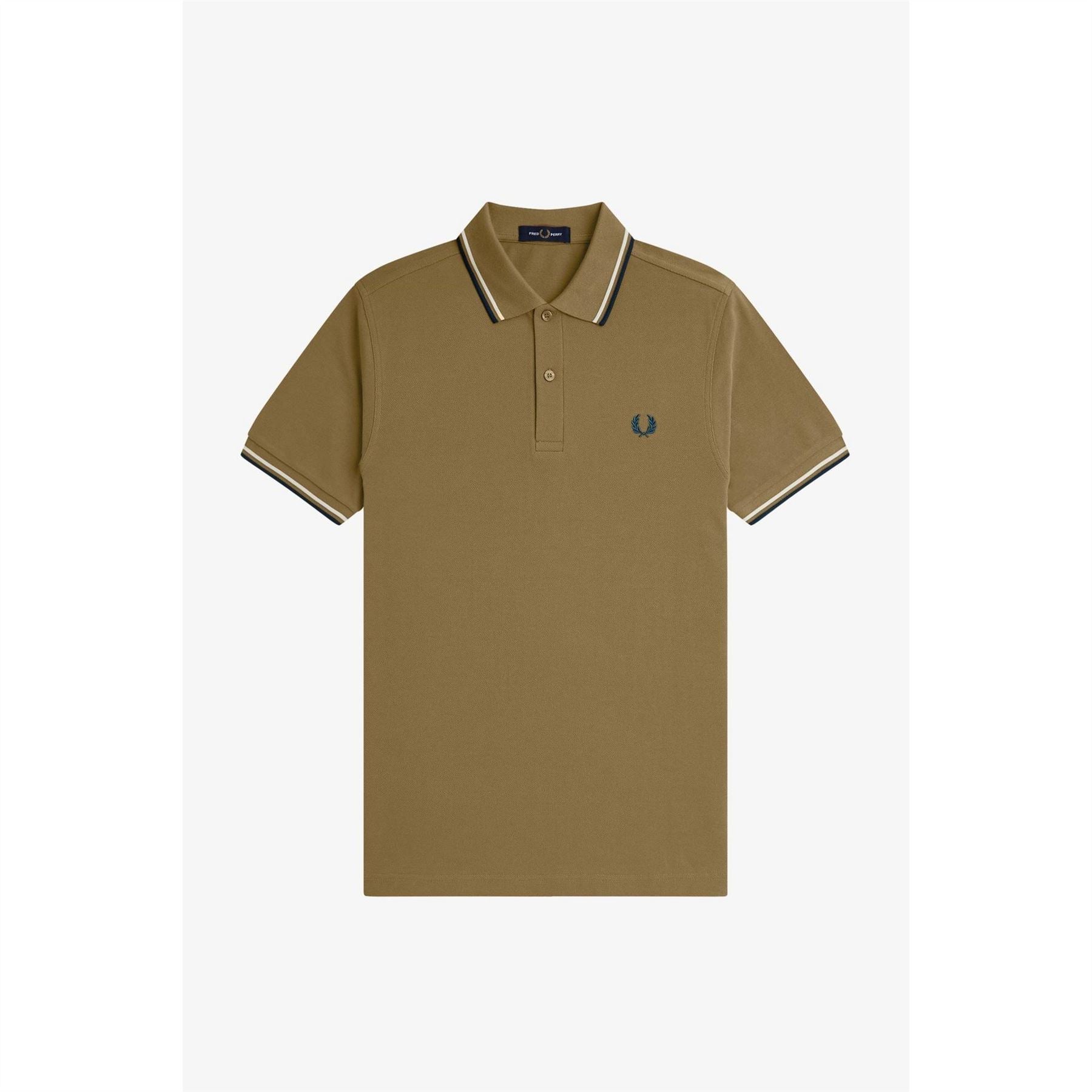 Fred Perry Sleeve Twin Tipped Polo Shirt