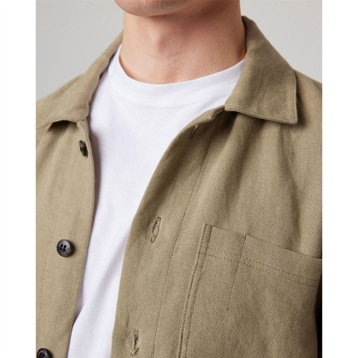 Peregrine Windsor Linen Shacket