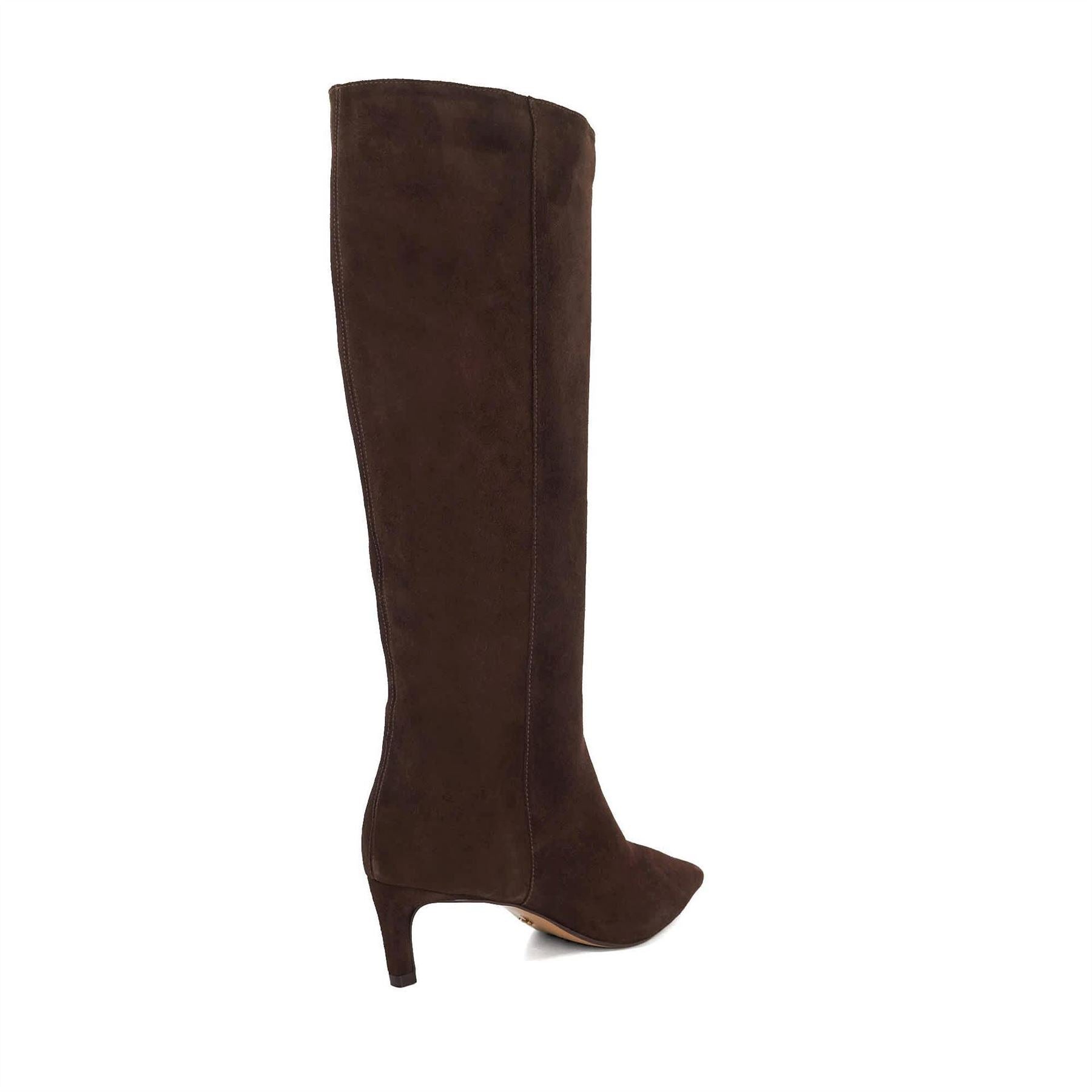 Dune London Smoothly Knee High Boots with Almond Toe