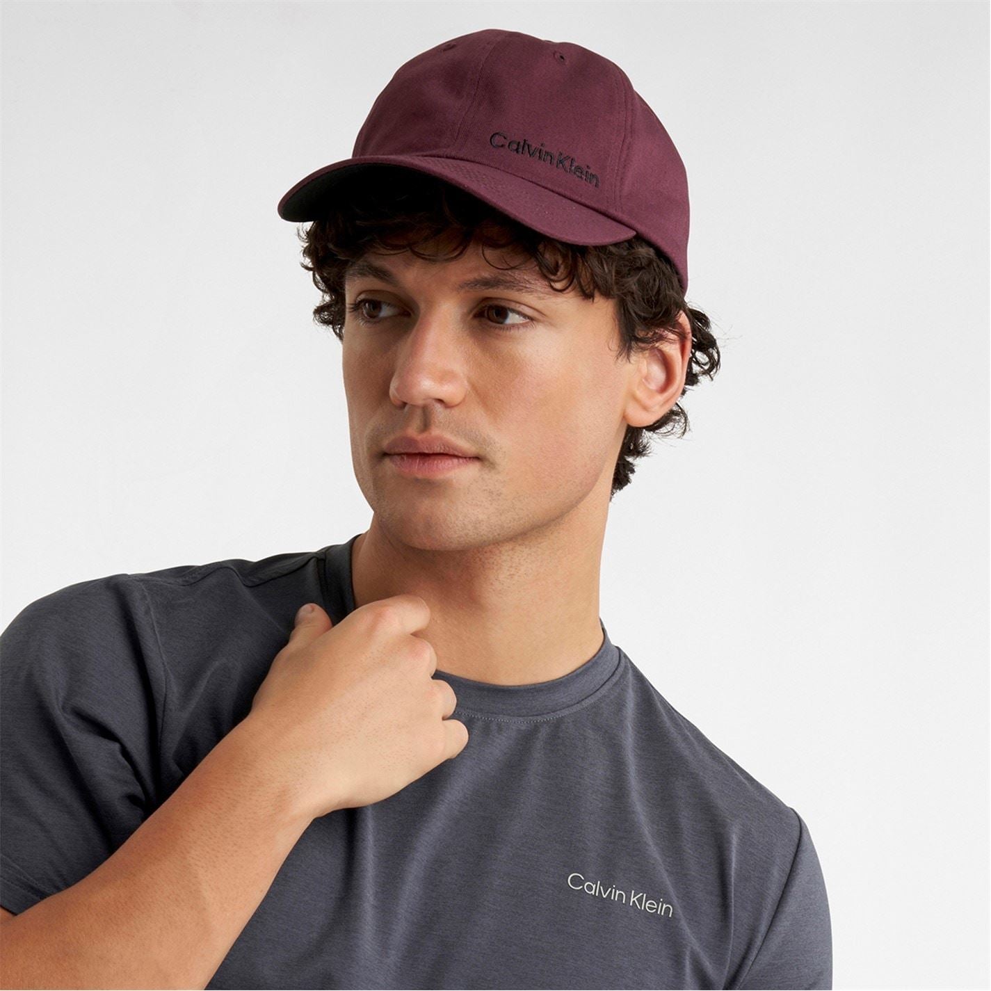 Calvin Klein Golf G Lettering Curved Brim Dad Cap