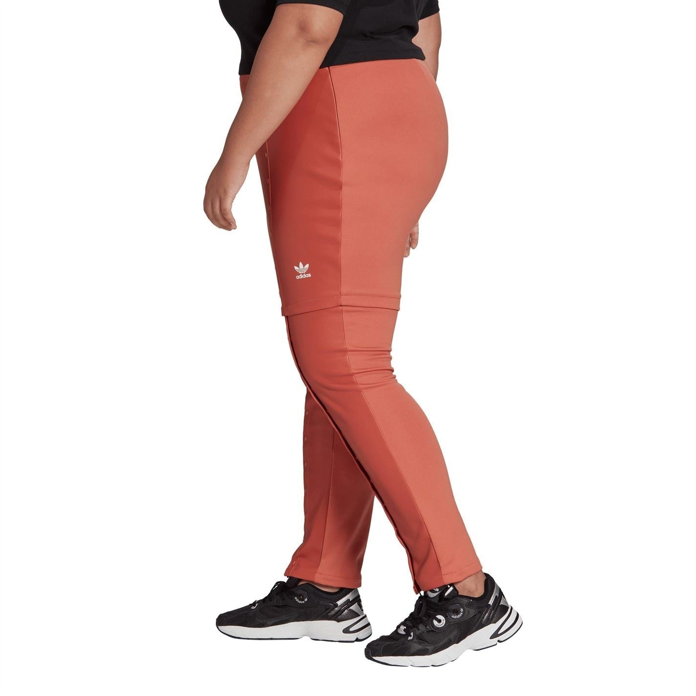 adidas Originals Womens Always Original Slim Snap Plus Size Joggers