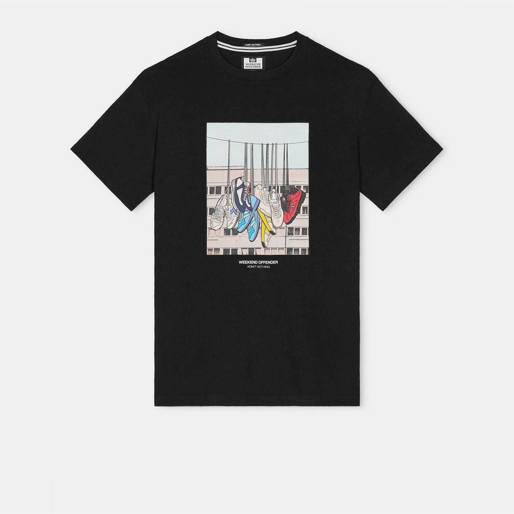 Weekend Offender Lines Graphic T-Shirt