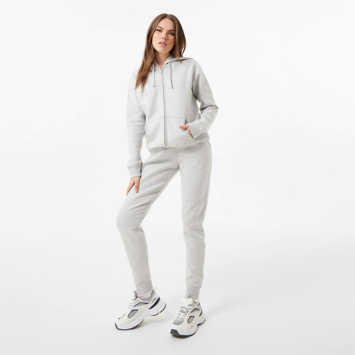 Jack Wills Pheasant Logo Zip Hoodie