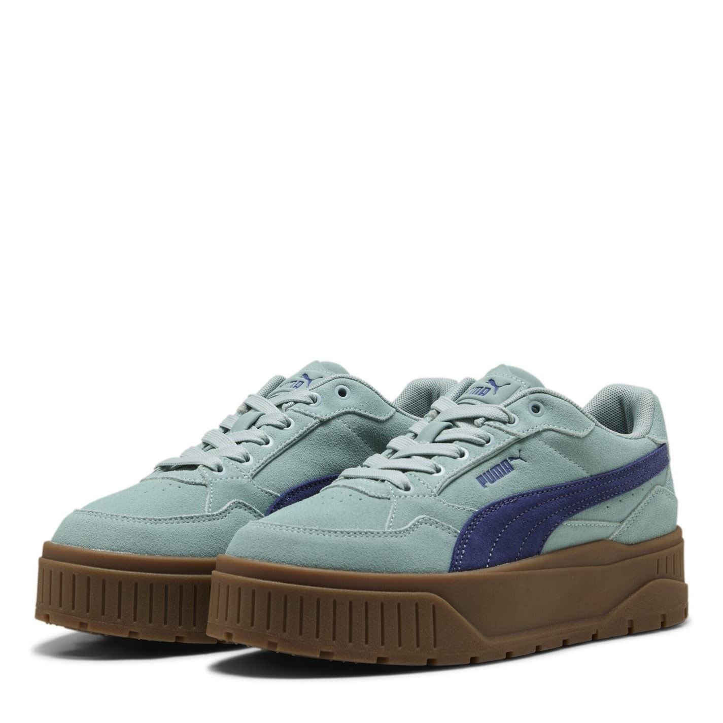 Puma Womens Karmen Ii Idol Suede Low Top Trainers