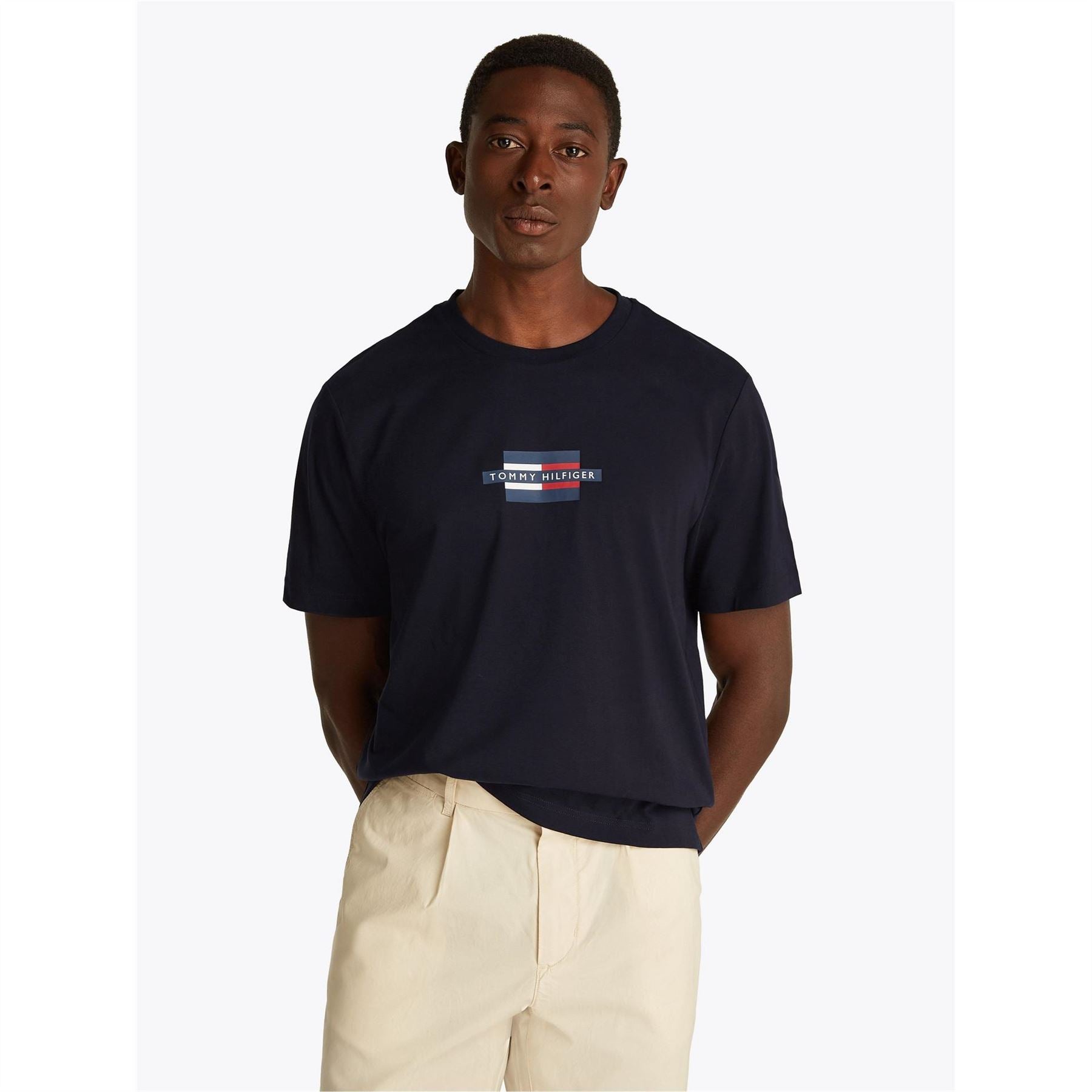 Tommy Hilfiger Regular Fit Crew Neck Short Sleeve T-Shirt