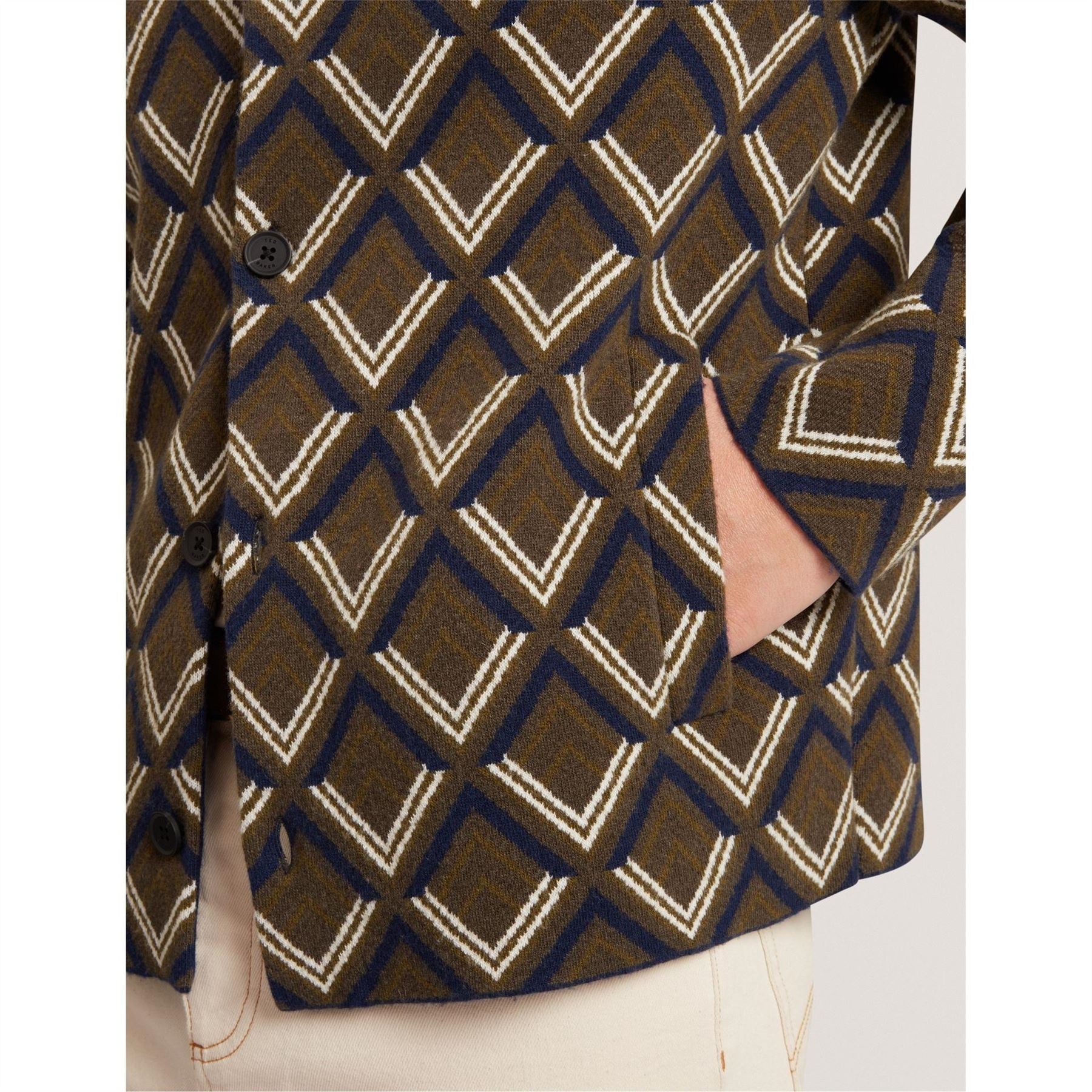 Ted Baker Jacquard Hybrid Jacket
