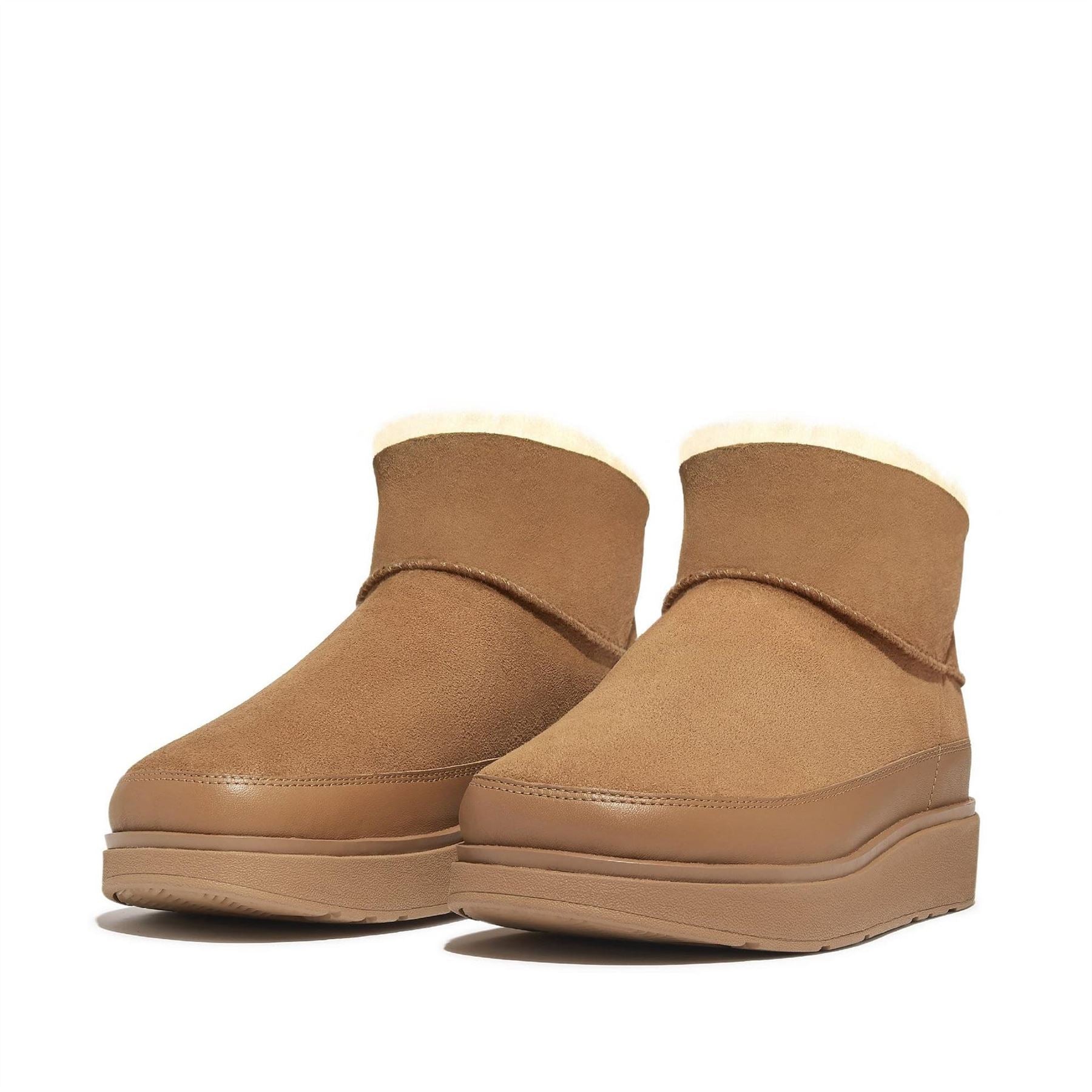 Fitflop Ff Ultra Mini Double Faced Shearling Boots