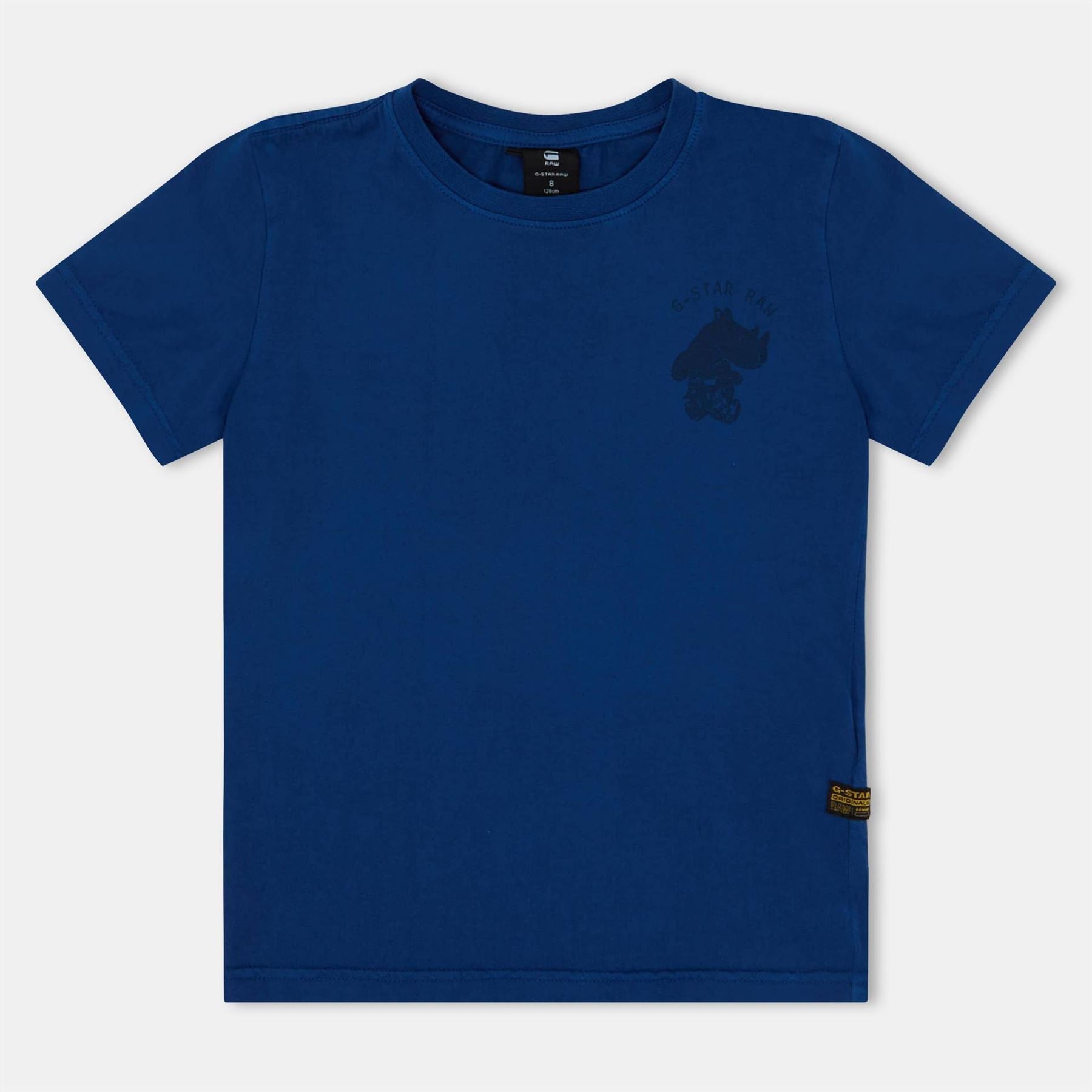 G Star Crew Neck Short Sleeve Regular Fit T-Shirt