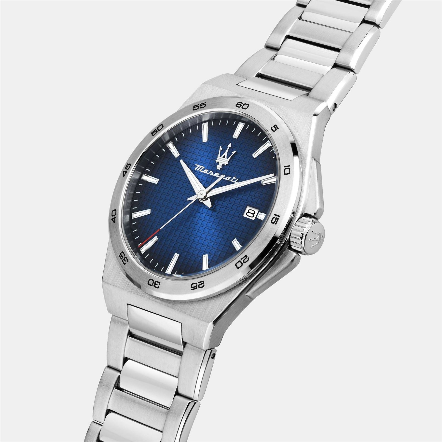 Maserati Velocita Dress Analogue Alligator Leather Strap Watch