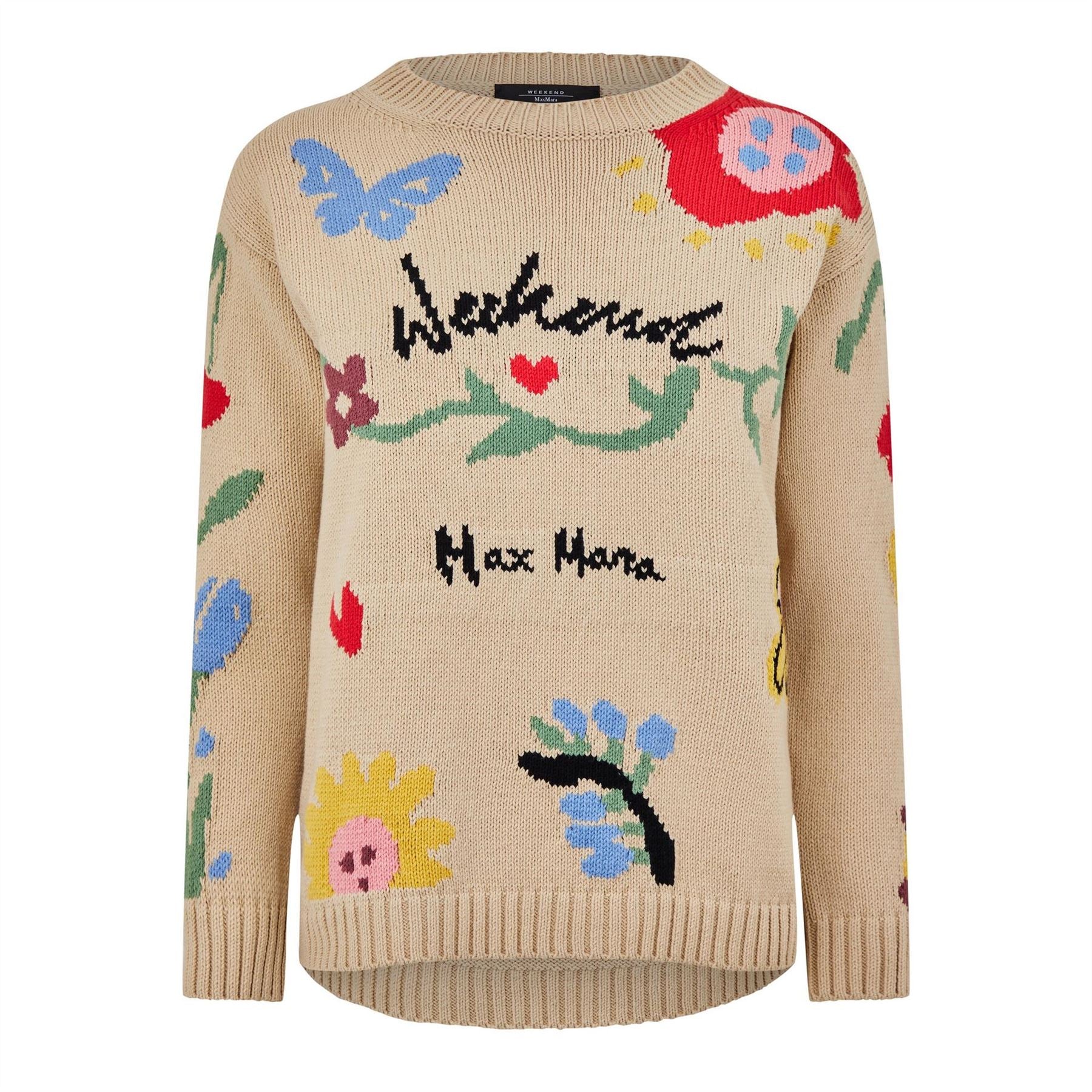 Weekend Max Mara Sleeved Inlay Sweater