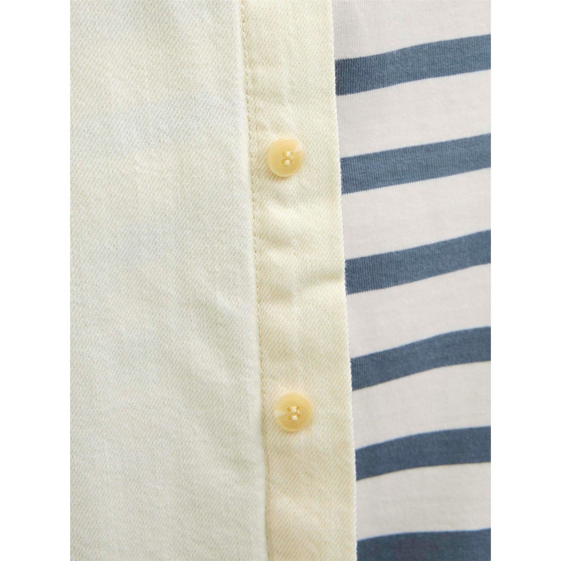 Jack and Jones Denim Long Sleeve Plain Shirt