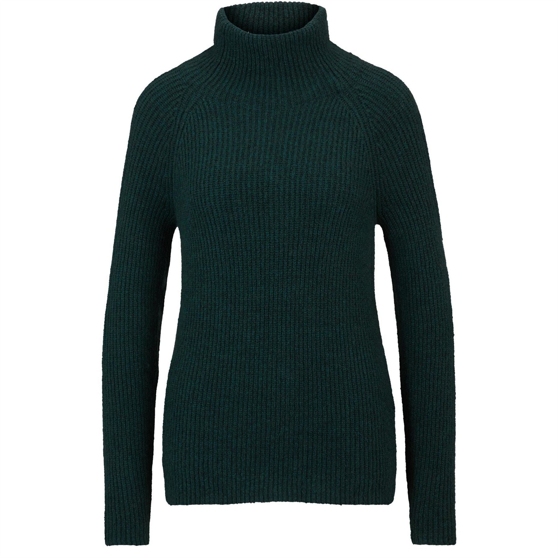 Boss Mock Neck Raglan Sleeve Long Sleeve Sweater