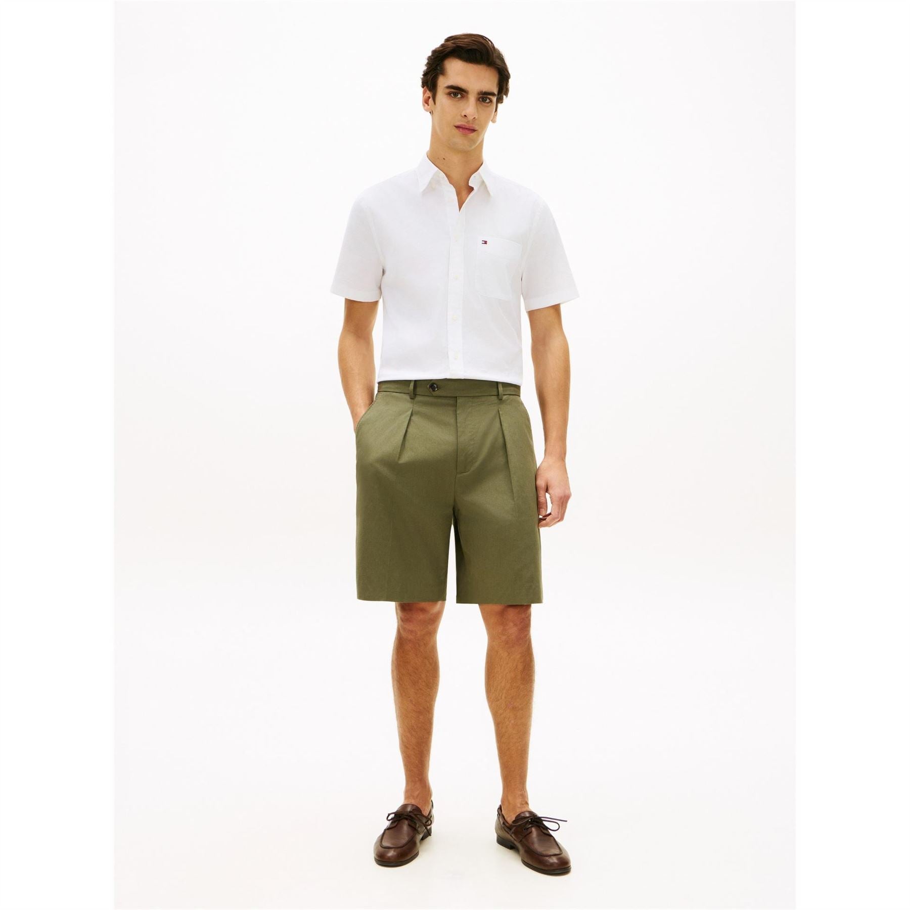 Tommy Hilfiger Short Sleeve Plain Shirt